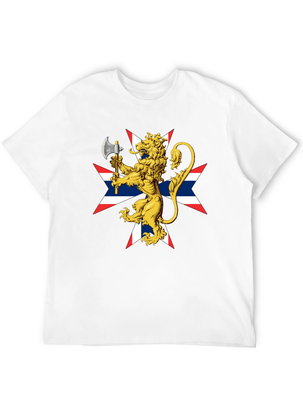 Lion Rampant Axe Black T-Shirt