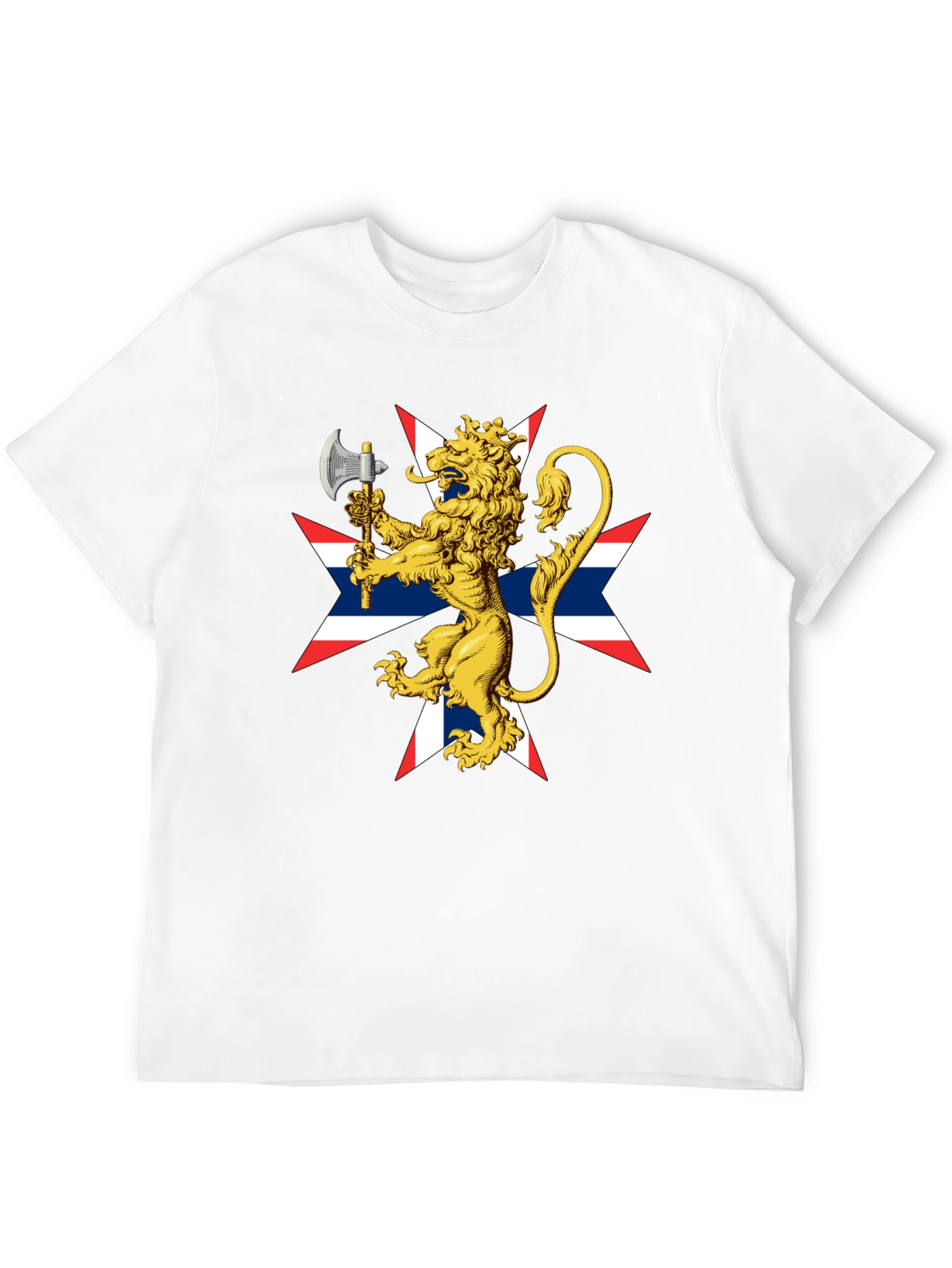 Lion Rampant Axe Black T-Shirt