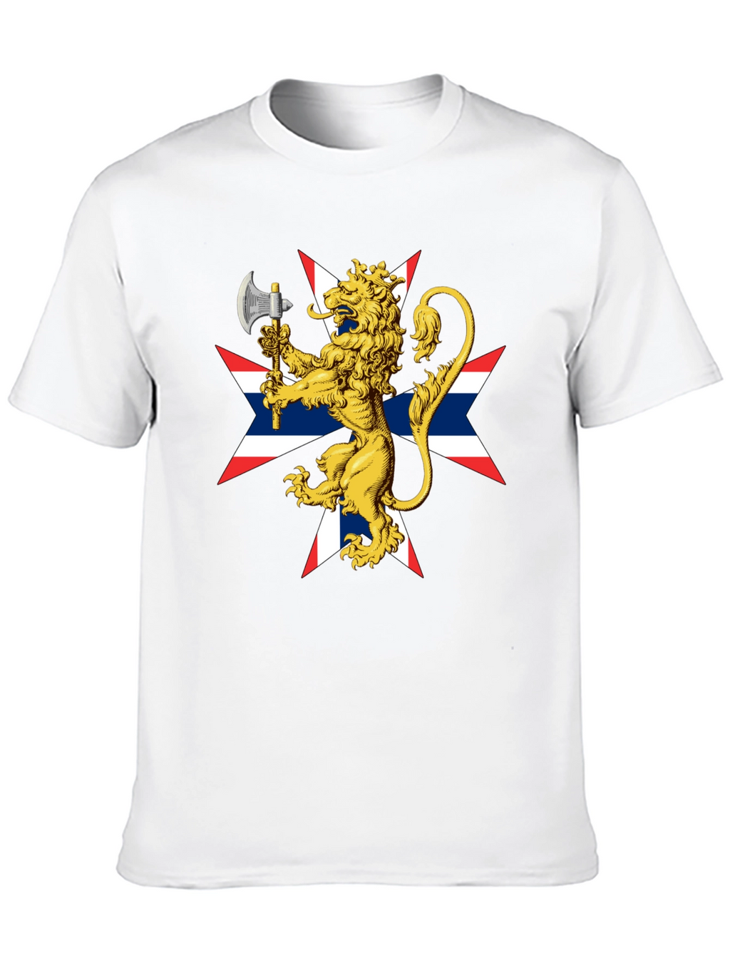 Lion Rampant Axe Black T-Shirt