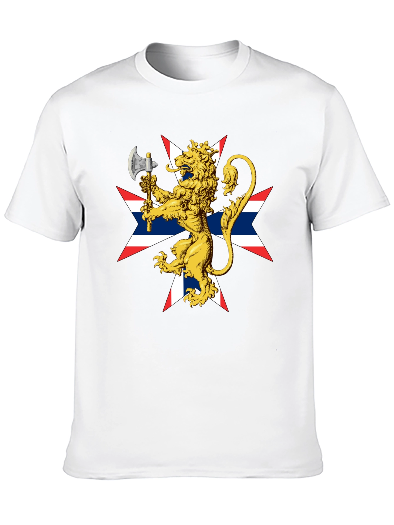 Lion Rampant Axe Black T-Shirt