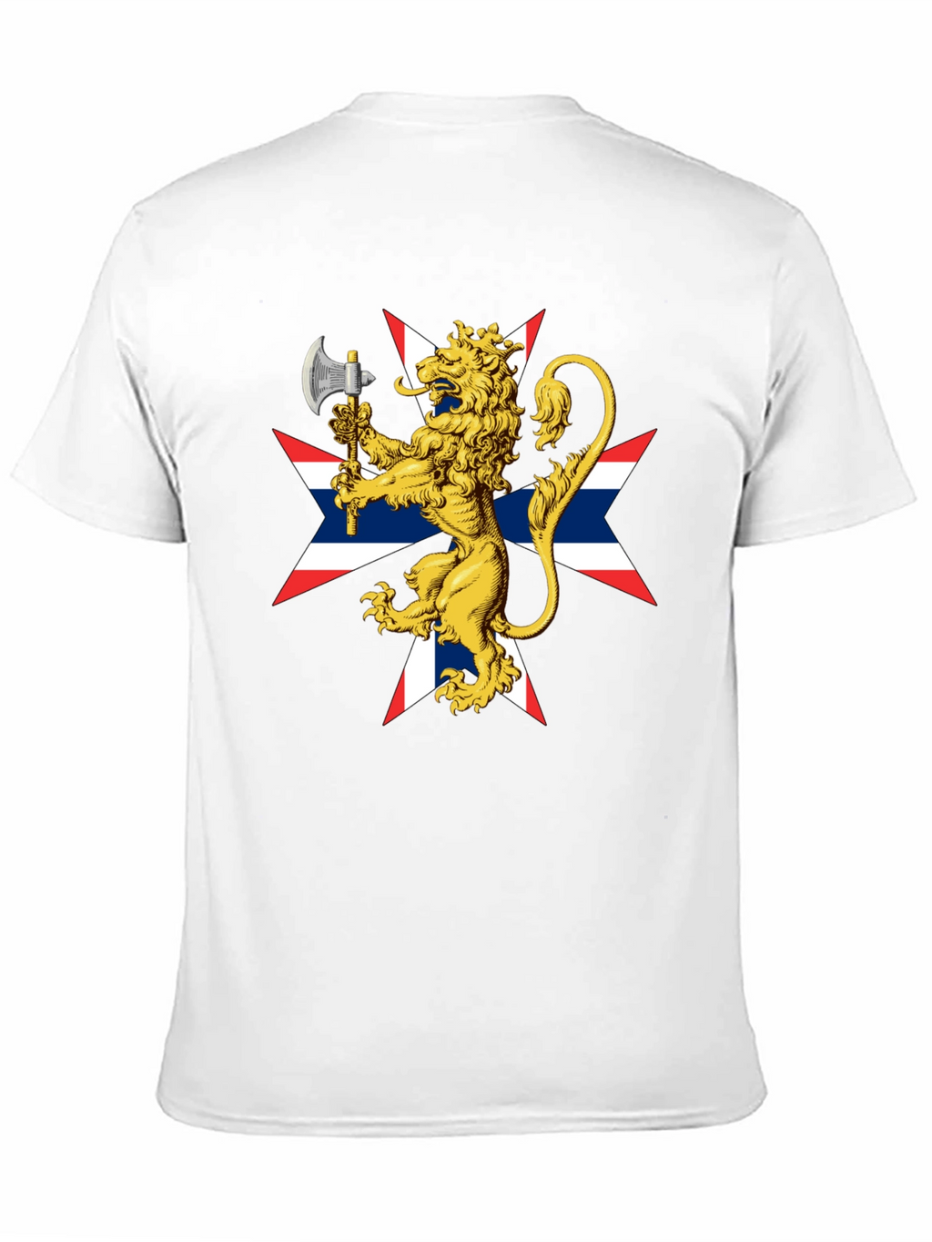 Lion Rampant Axe Black T-Shirt