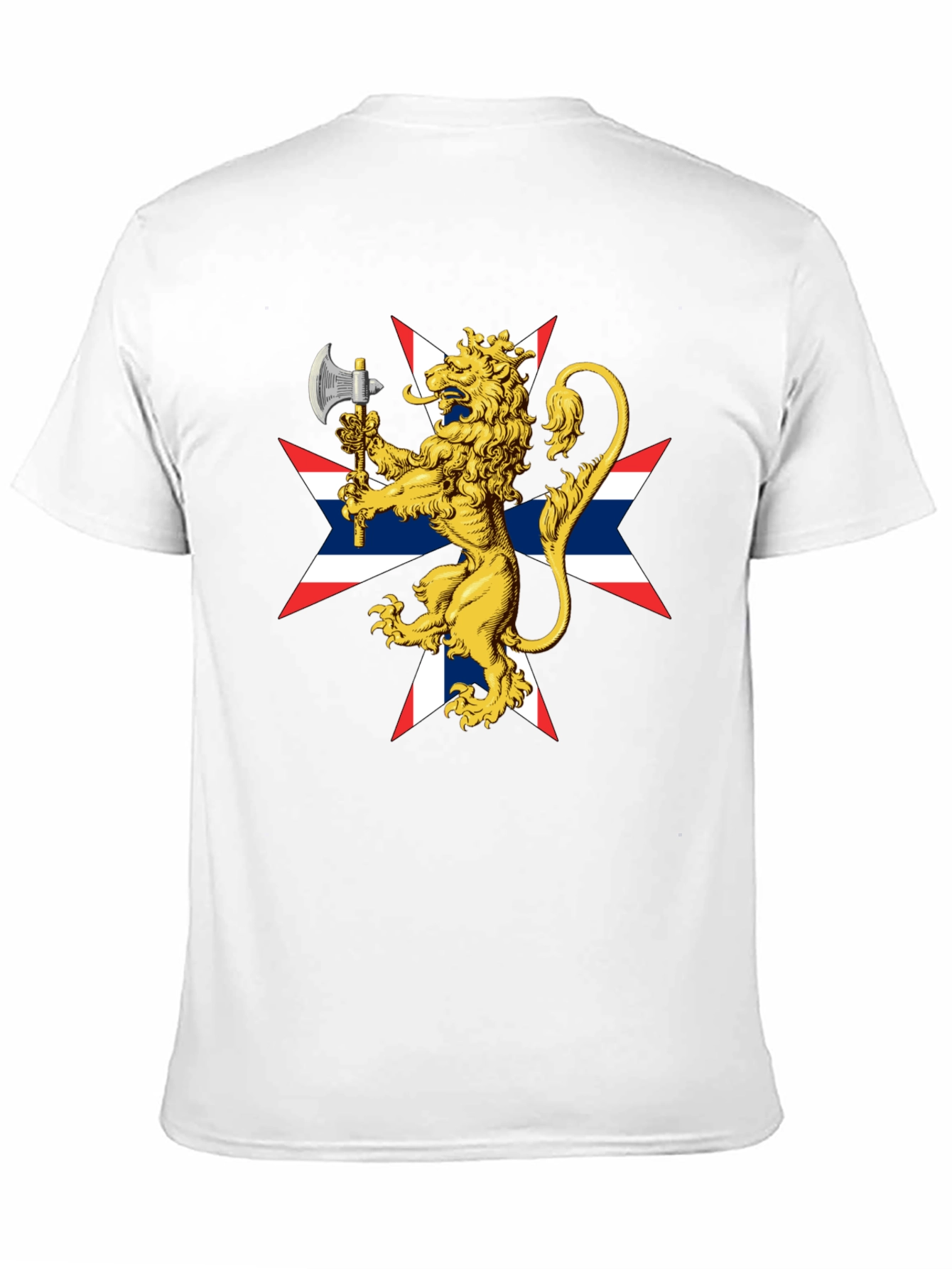 Lion Rampant Axe Black T-Shirt