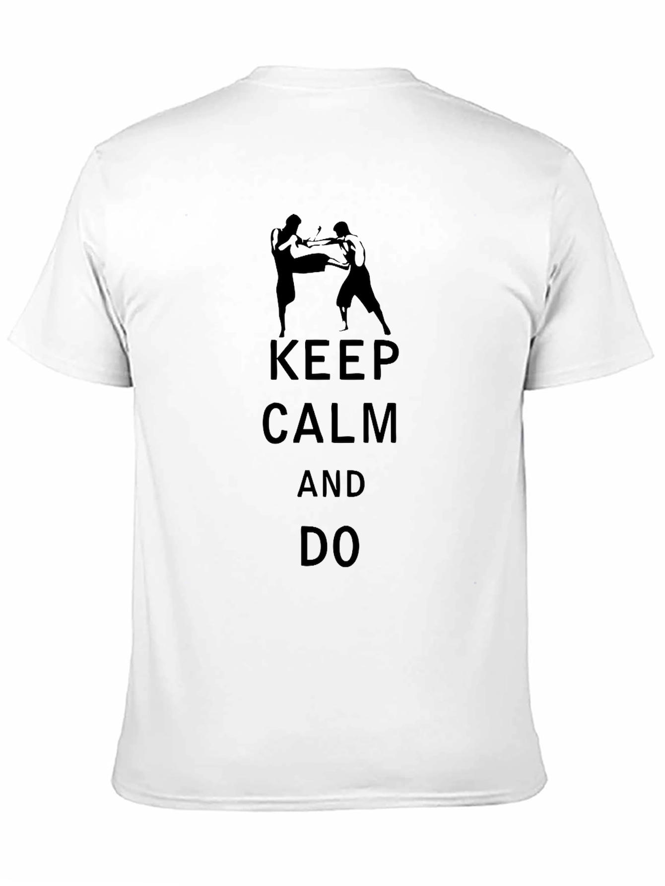Keep Calm and Do Muay Thai Black T-Shirt