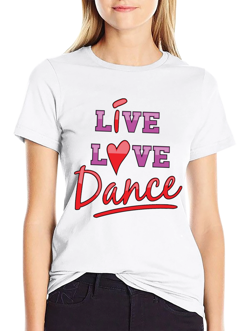 Live Love Dance Graphic T-Shirt