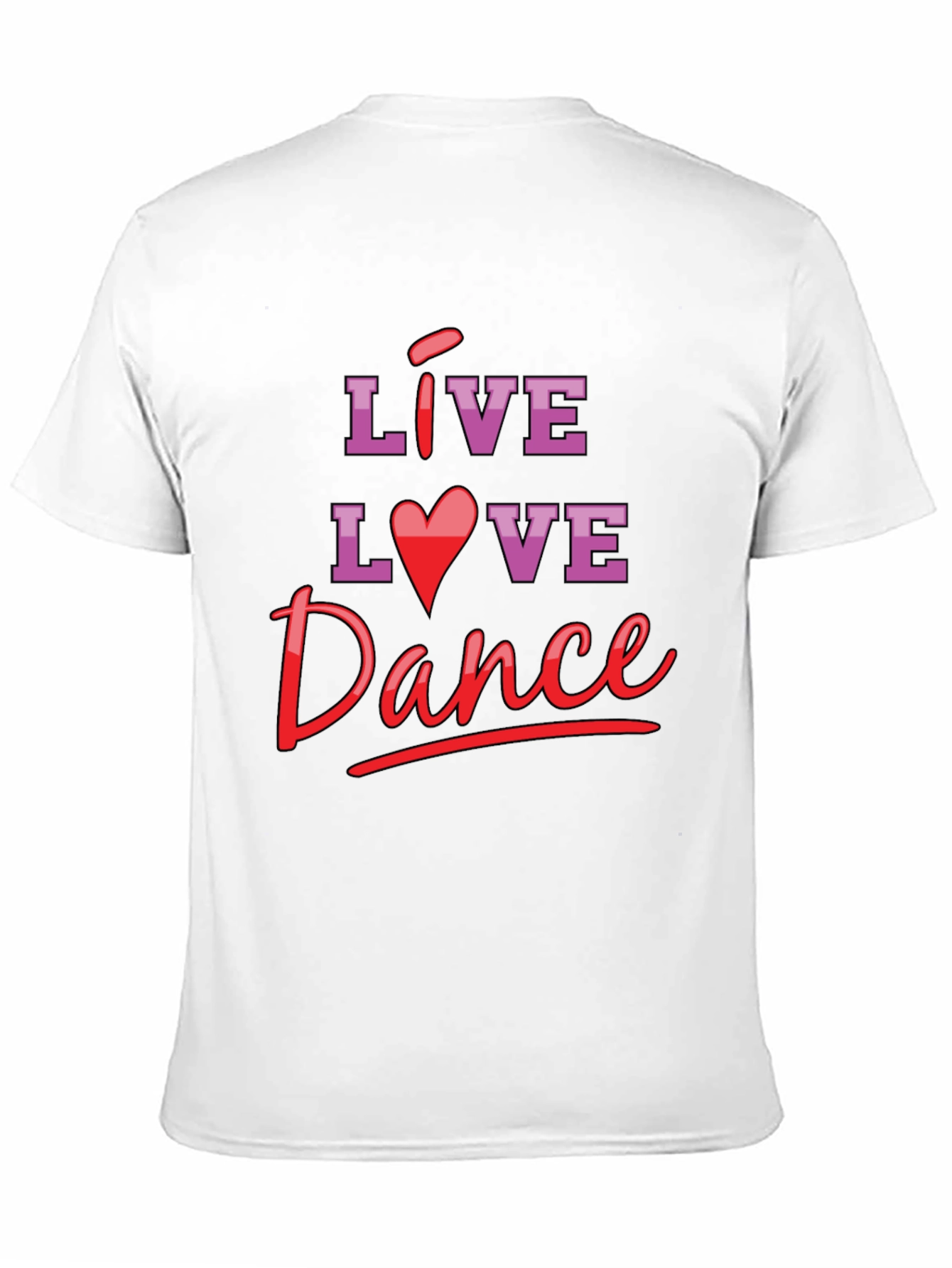 Live Love Dance Graphic T-Shirt