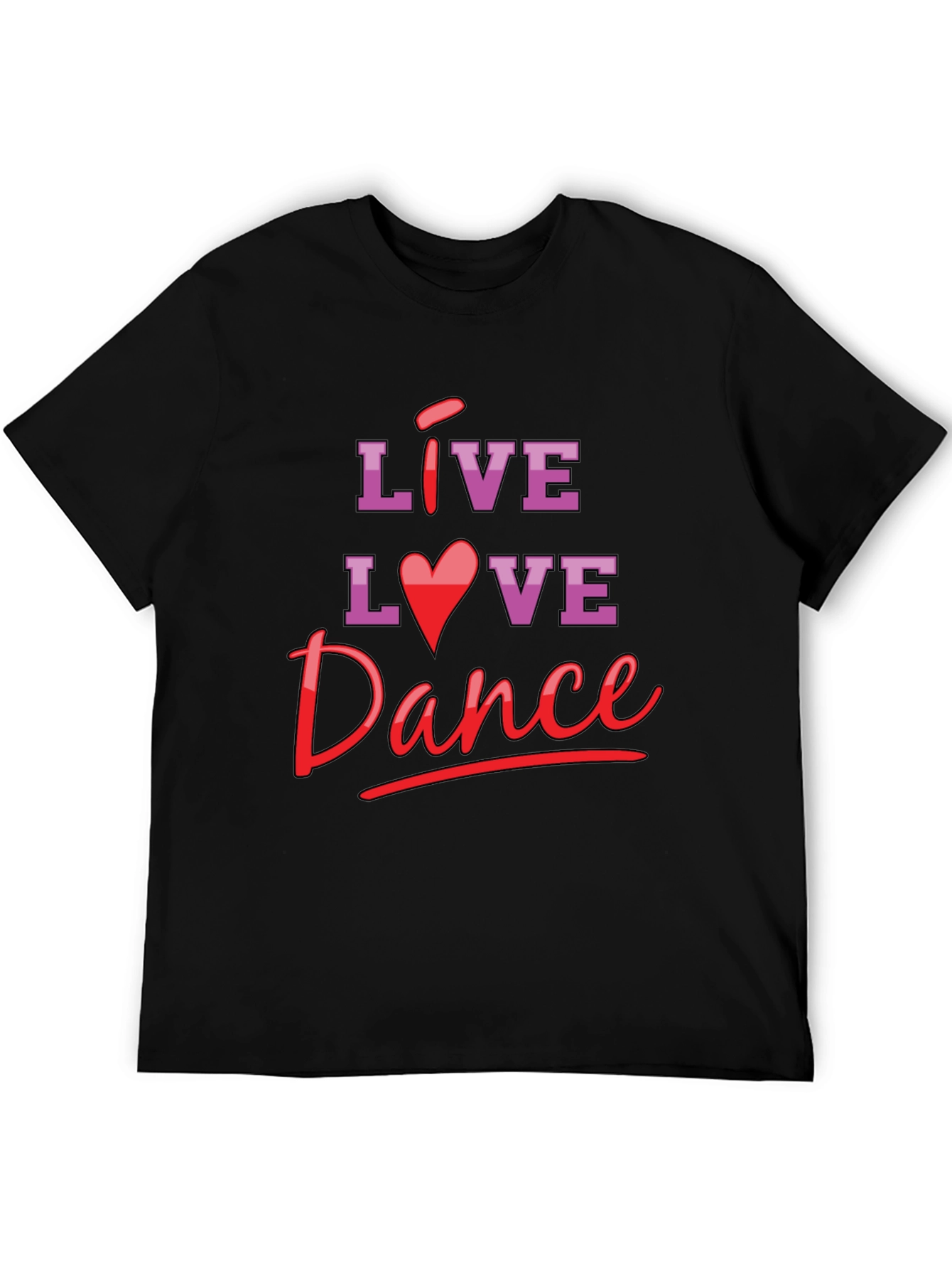 Live Love Dance Graphic T-Shirt