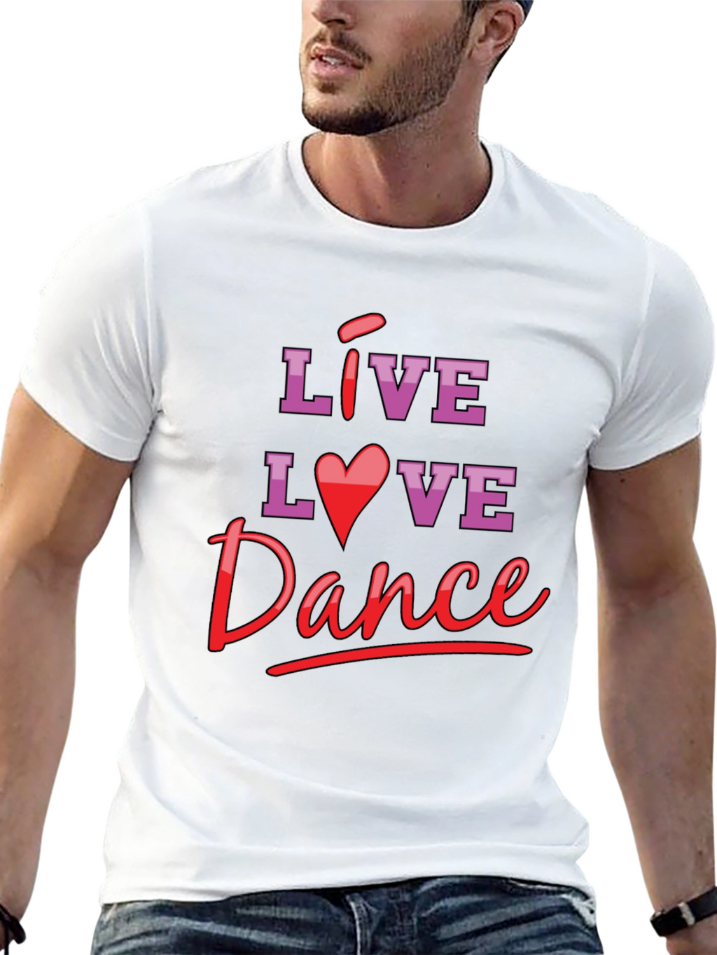 Live Love Dance Graphic T-Shirt