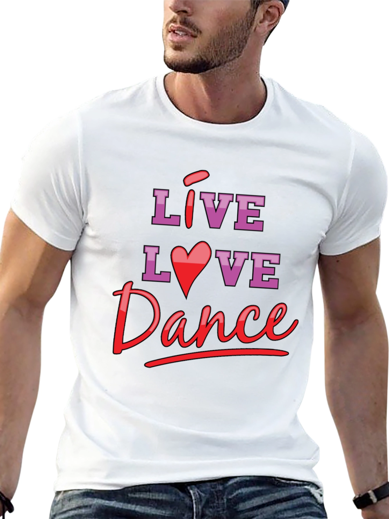 Live Love Dance Graphic T-Shirt