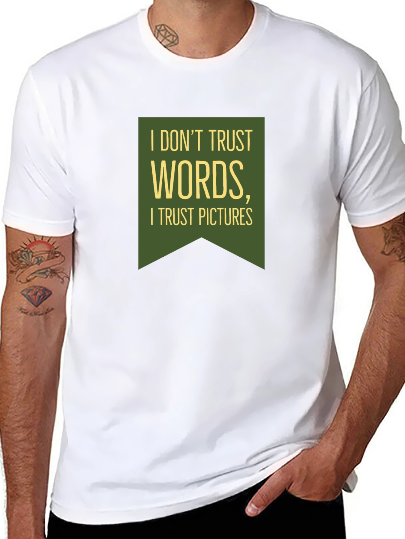 Trust Pictures Graphic Tee - Mens