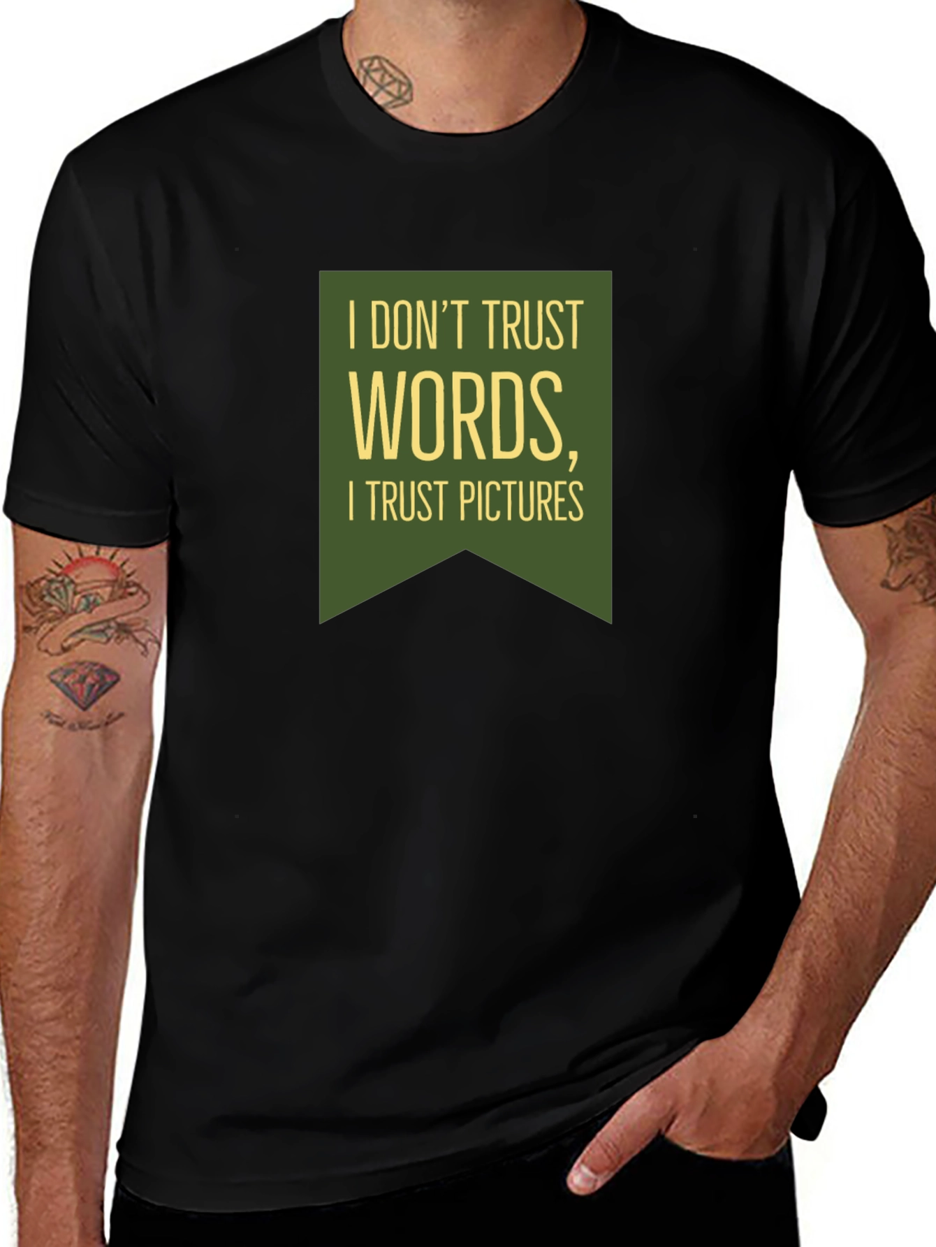 Trust Pictures Graphic Tee - Mens
