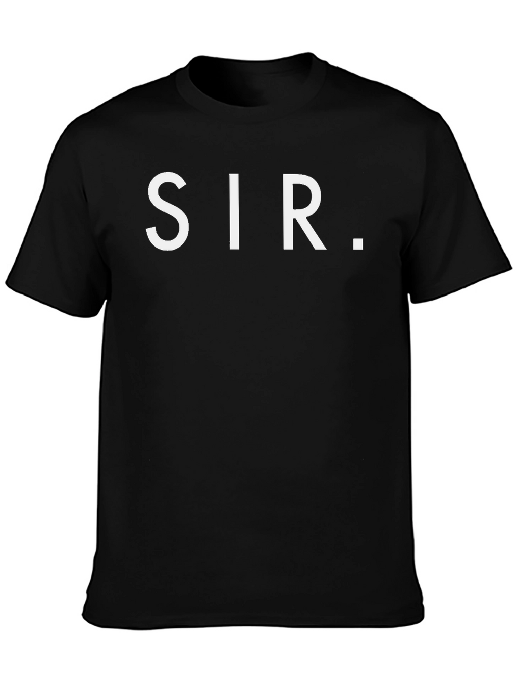 SIR. Graphic T-Shirt - Classic Minimalist Design
