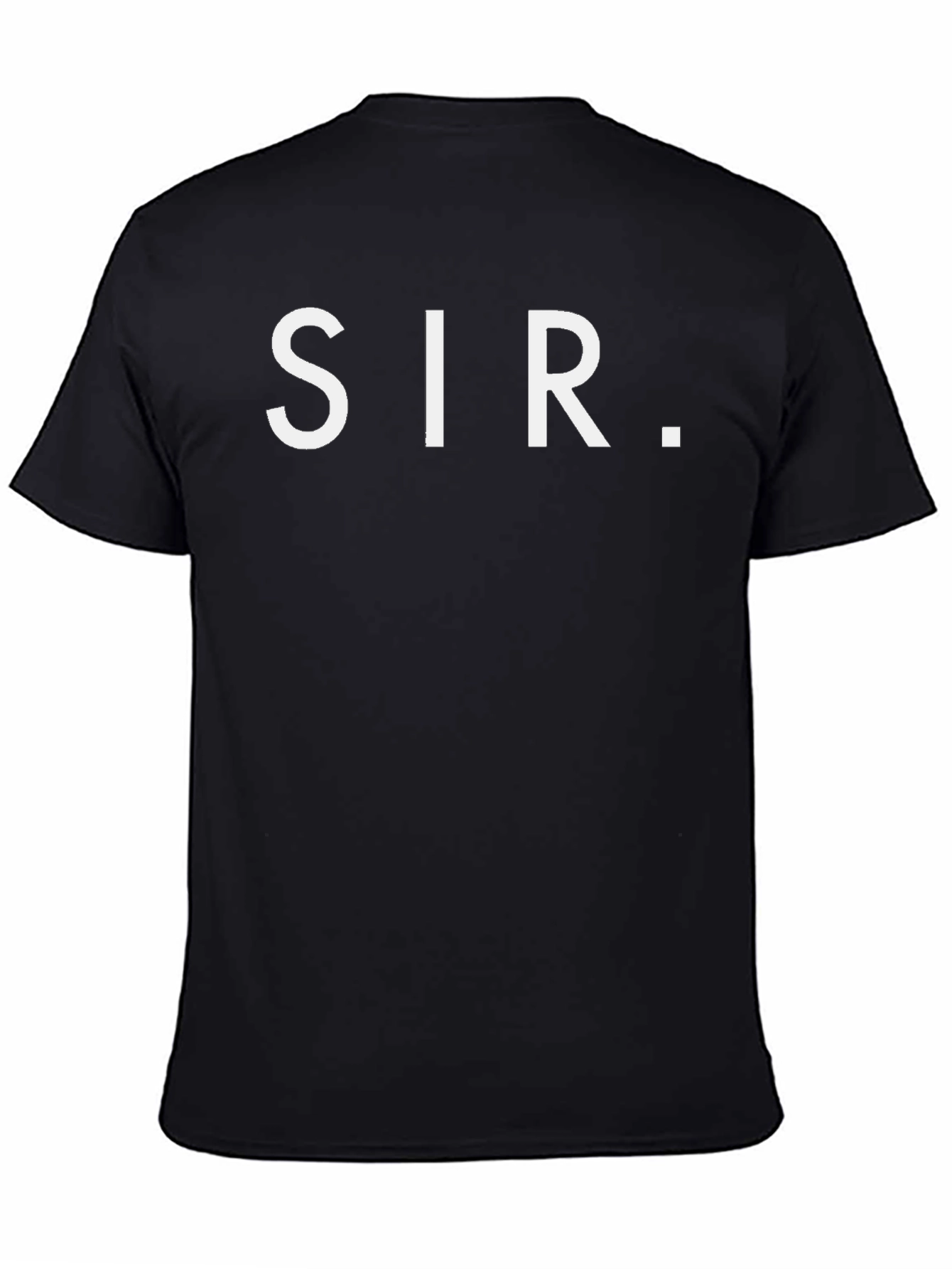 SIR. Graphic T-Shirt - Classic Minimalist Design