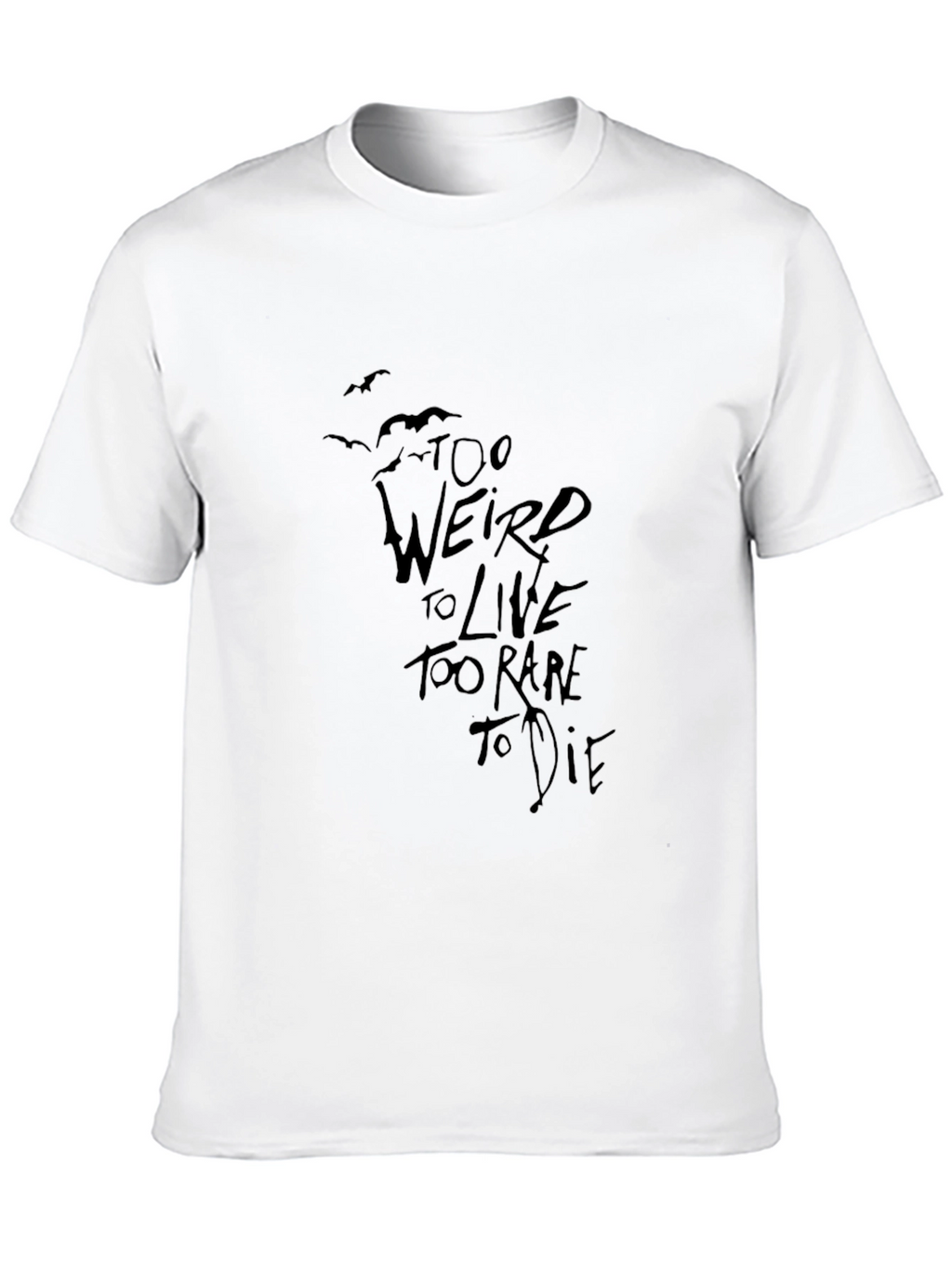 Too Weird to Live Graphic Tee - Black