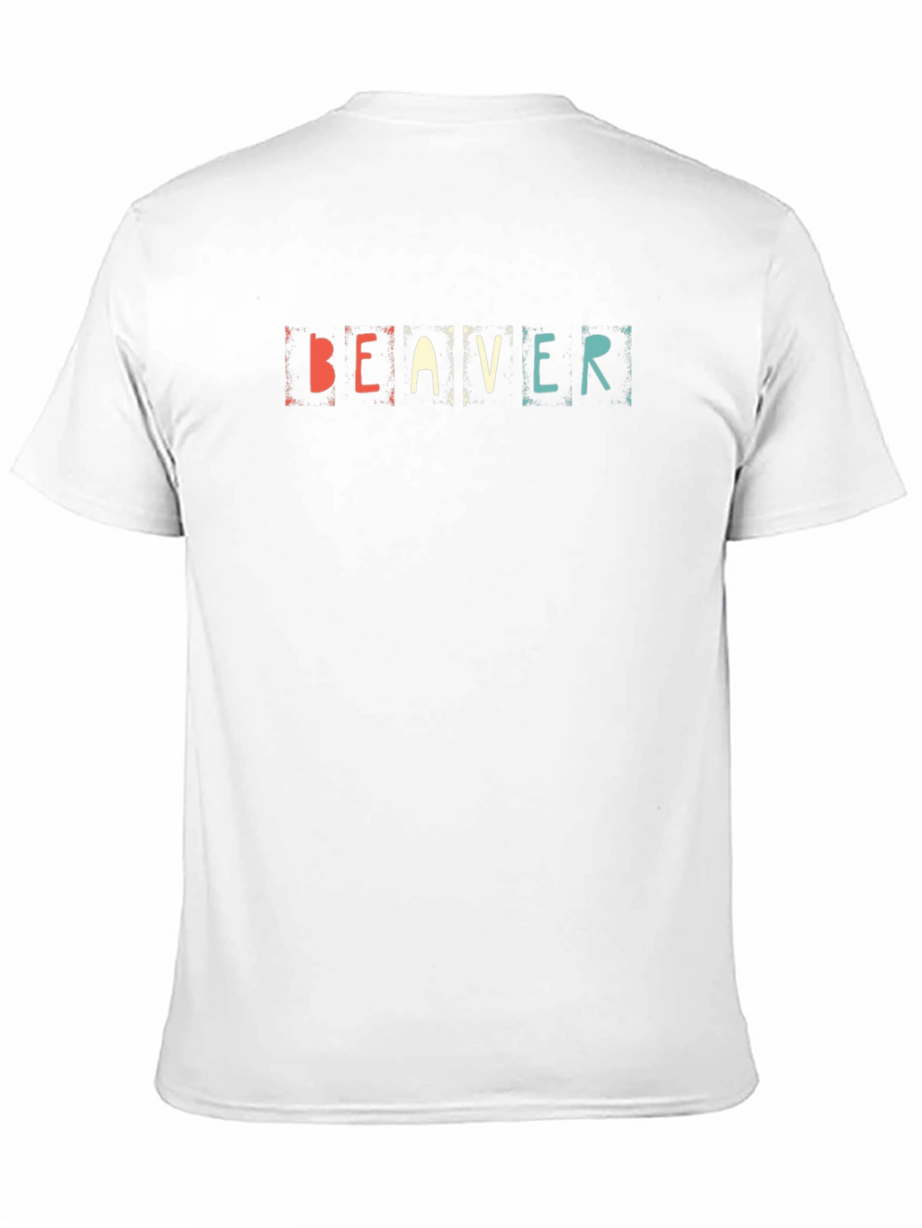 Beaver Graphic Print Black T-Shirt
