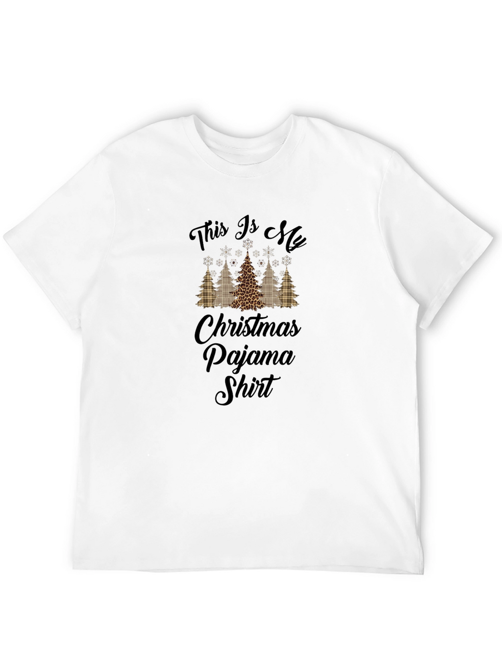 Christmas Pajama Shirt - Festive Holiday Tee