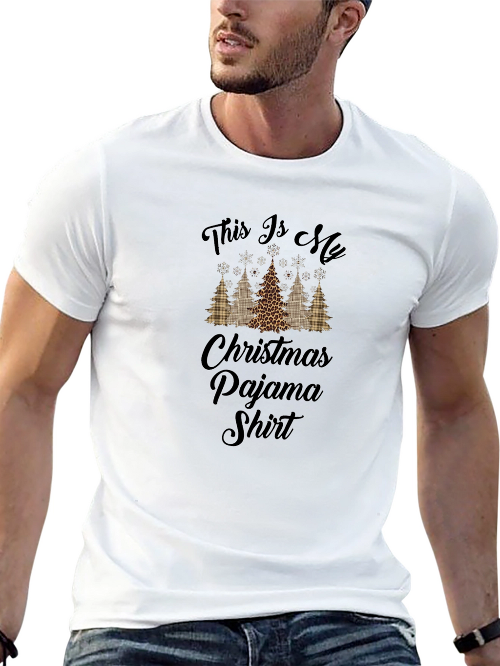 Christmas Pajama Shirt - Festive Holiday Tee