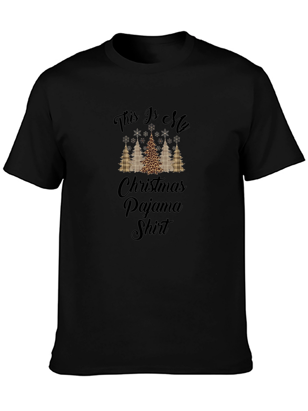 Christmas Pajama Shirt - Festive Holiday Tee