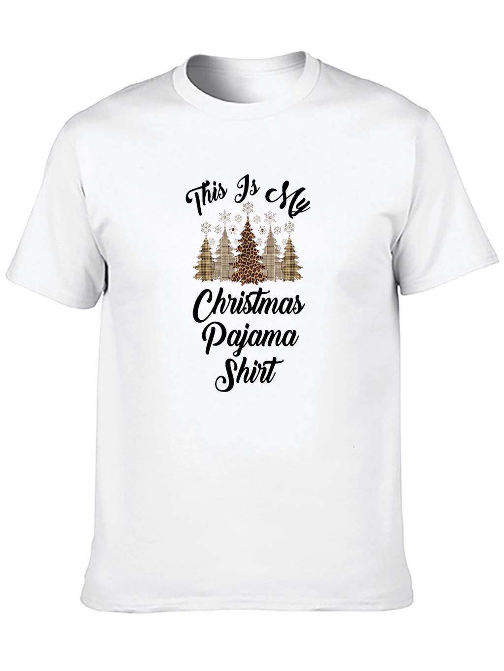 Christmas Pajama Shirt - Festive Holiday Tee