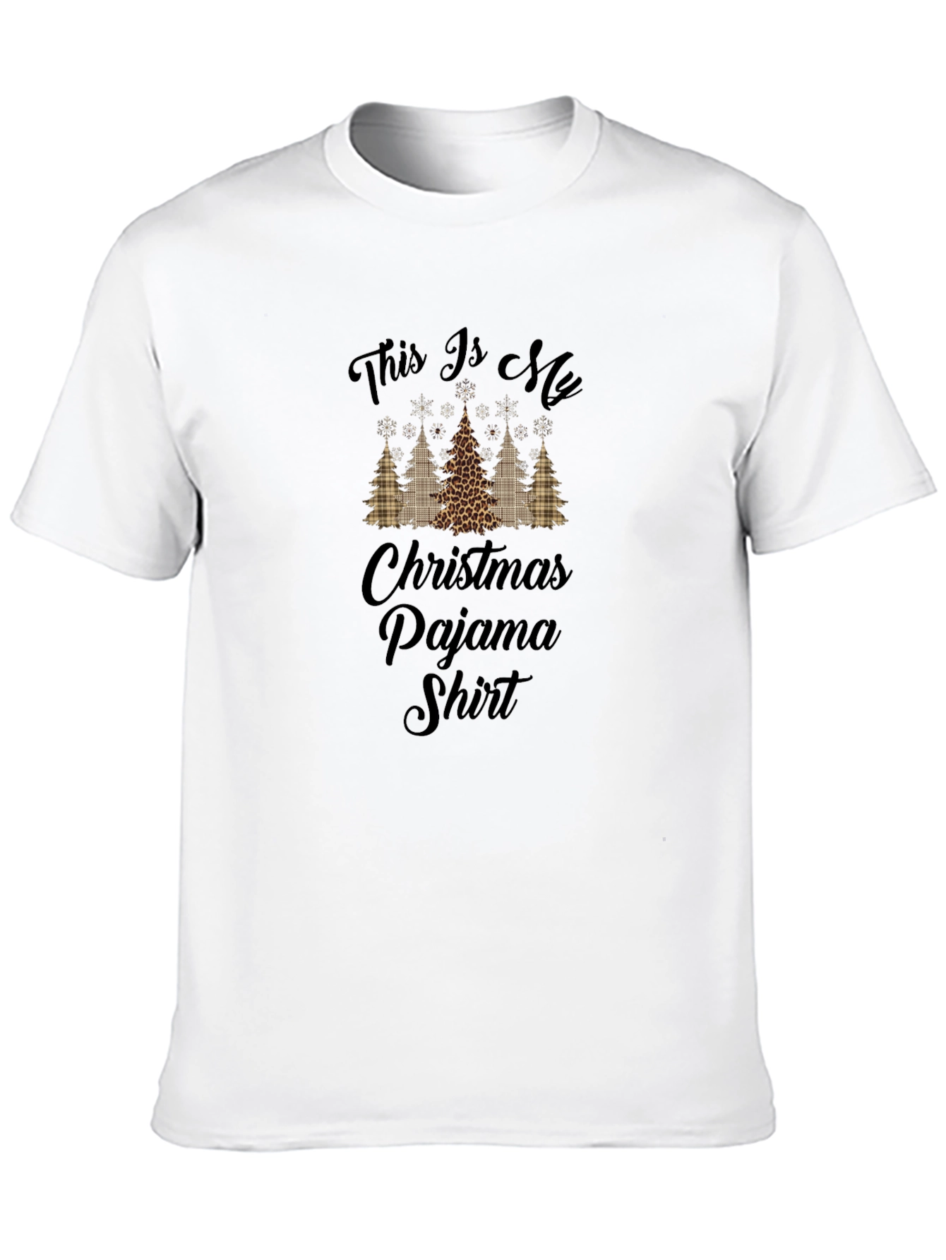 Christmas Pajama Shirt - Festive Holiday Tee