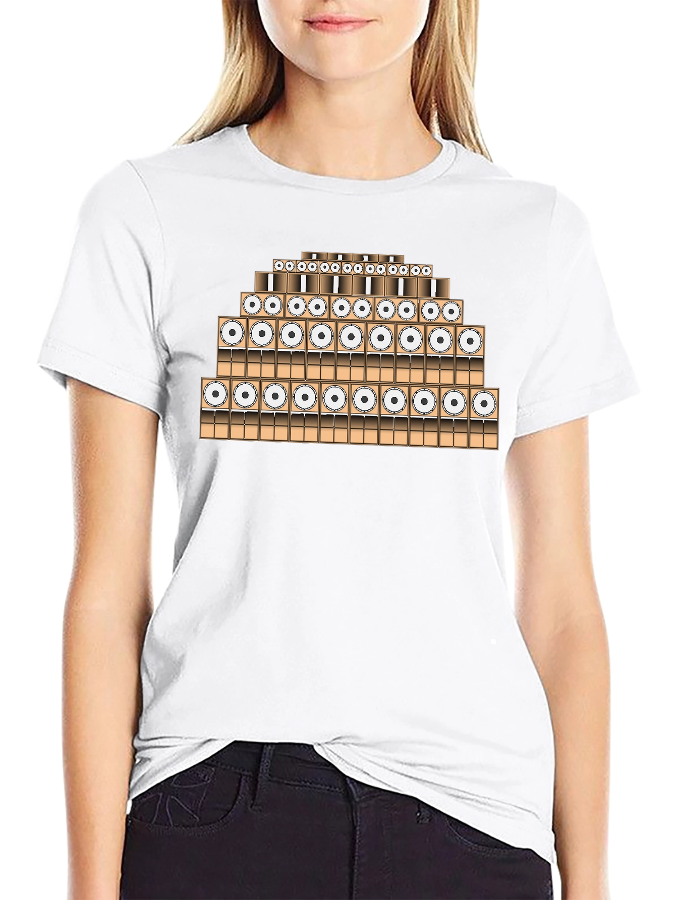 Speaker Stack T-Shirt - Sound System Tee