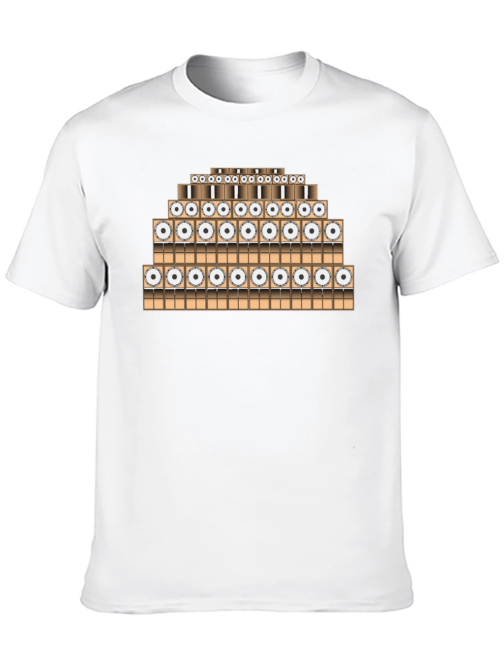Speaker Stack T-Shirt - Sound System Tee