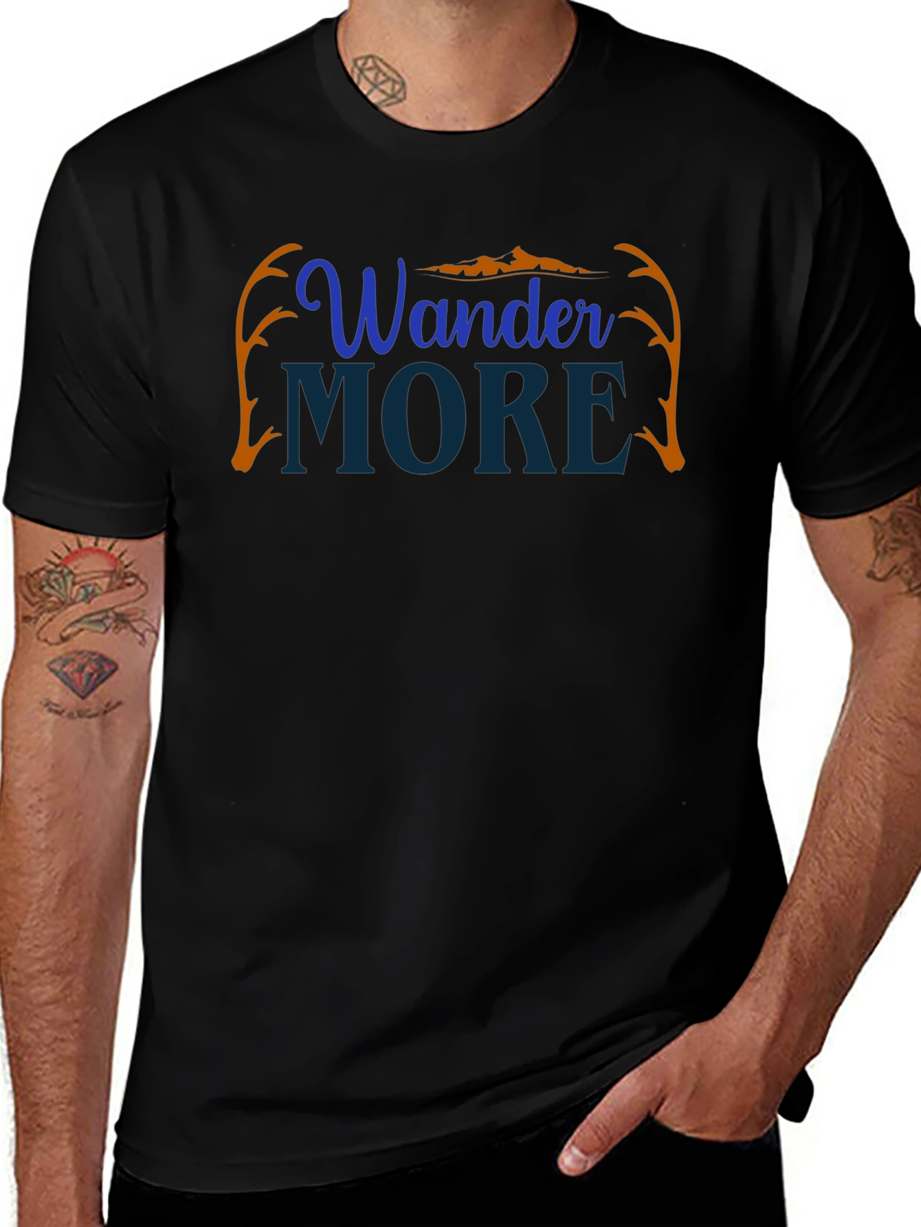 Wander More Graphic Tee - Adventure Awaits
