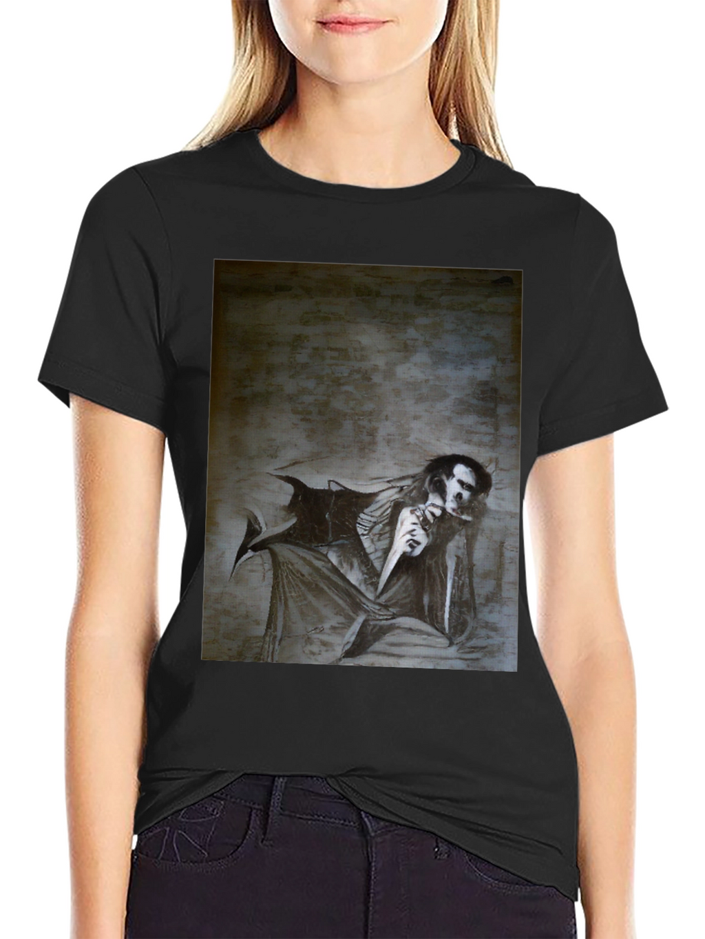 Dark Fantasy T-Shirt: Gothic Style Tee