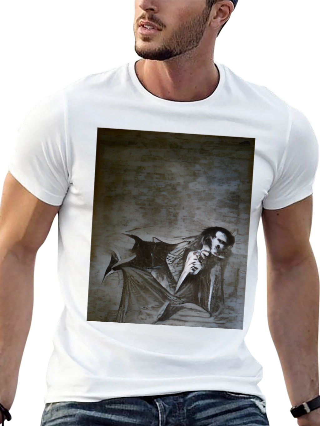 Dark Fantasy T-Shirt: Gothic Style Tee