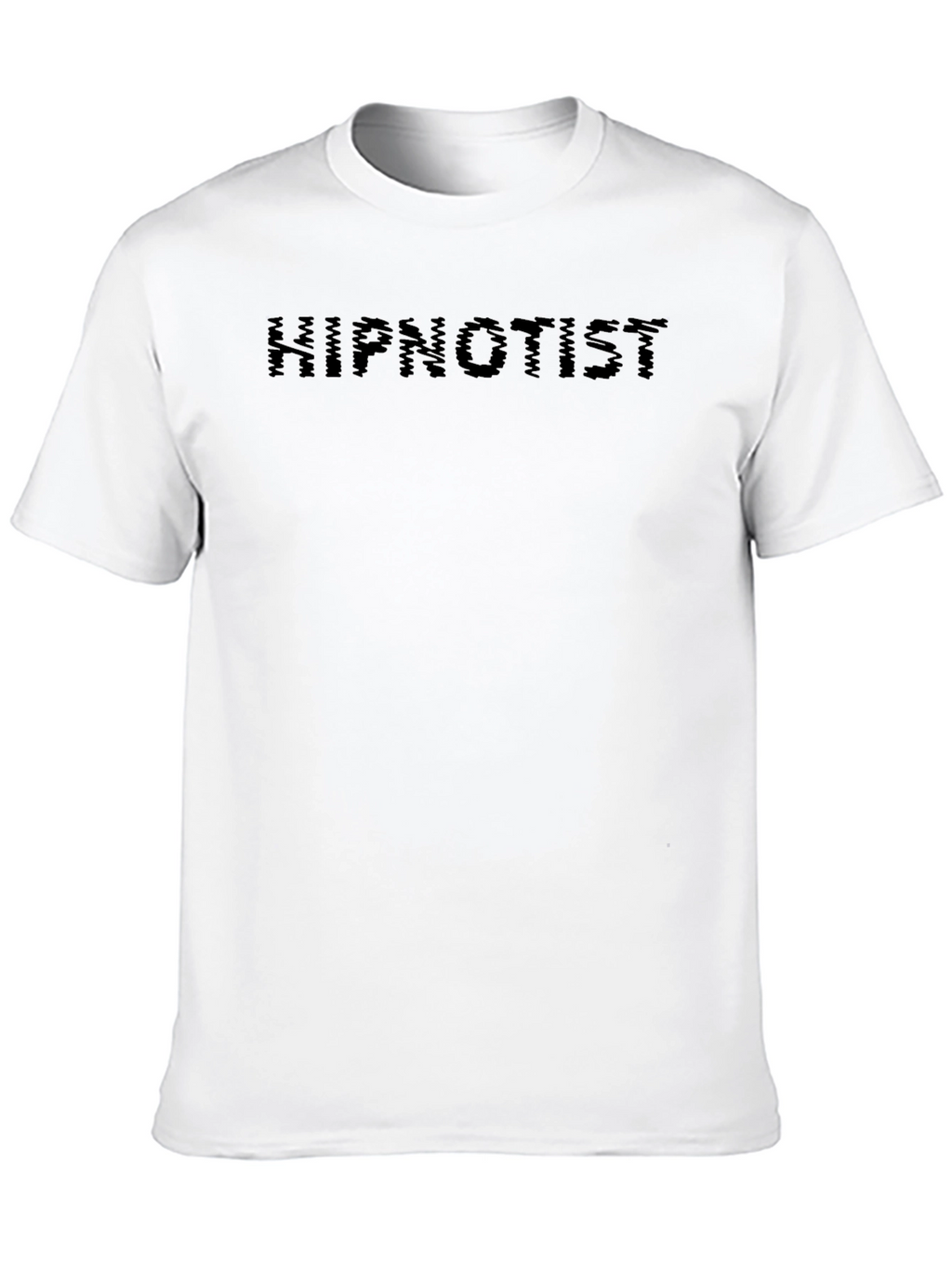 Hipnotist Graphic Tee - Black Cotton T-Shirt