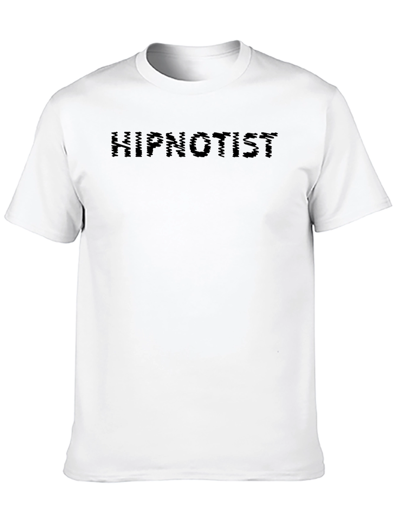 Hipnotist Graphic Tee - Black Cotton T-Shirt