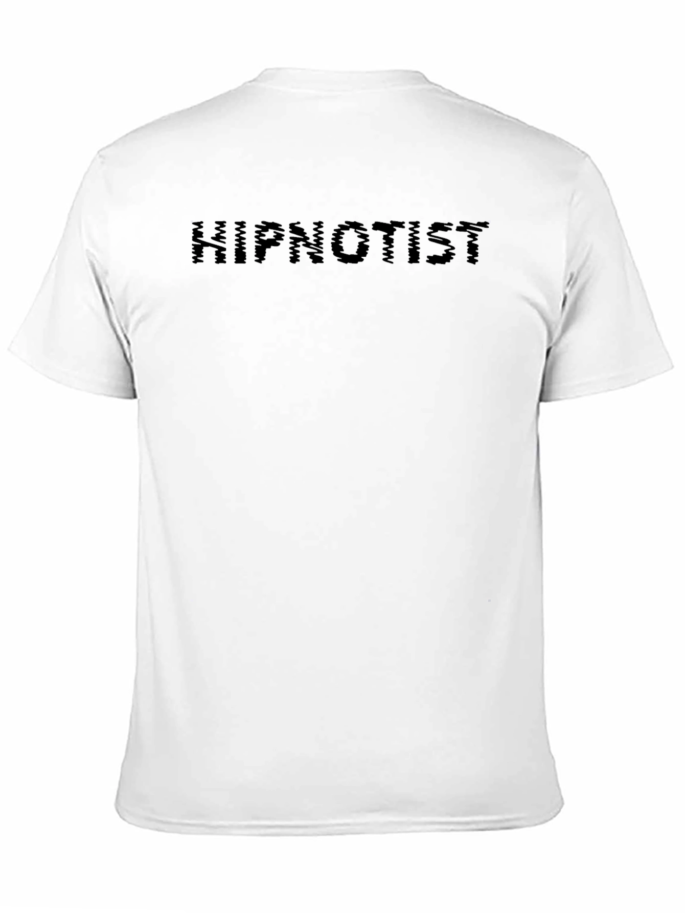 Hipnotist Graphic Tee - Black Cotton T-Shirt