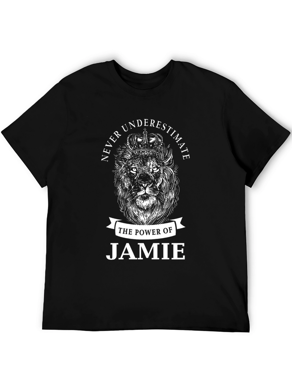 Never Underestimate Jamie Lion Graphic Tee