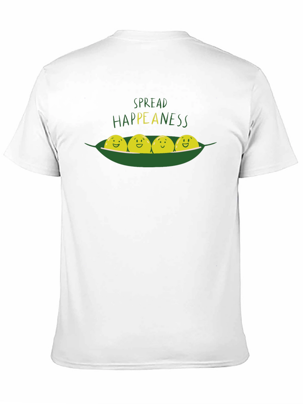 Spread Happea-ness Black Graphic Tee