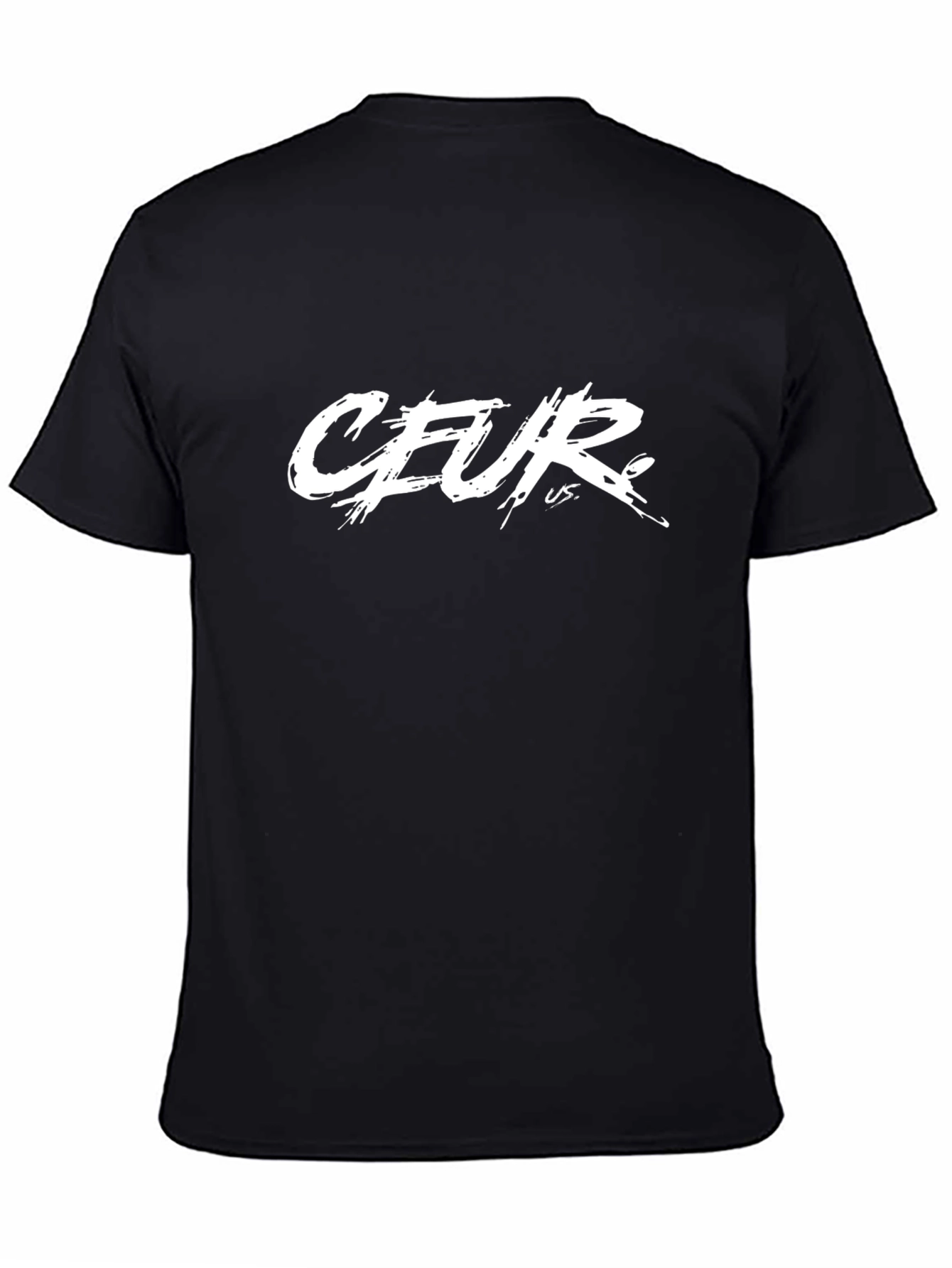 Ceur US Graphic Black T-Shirt