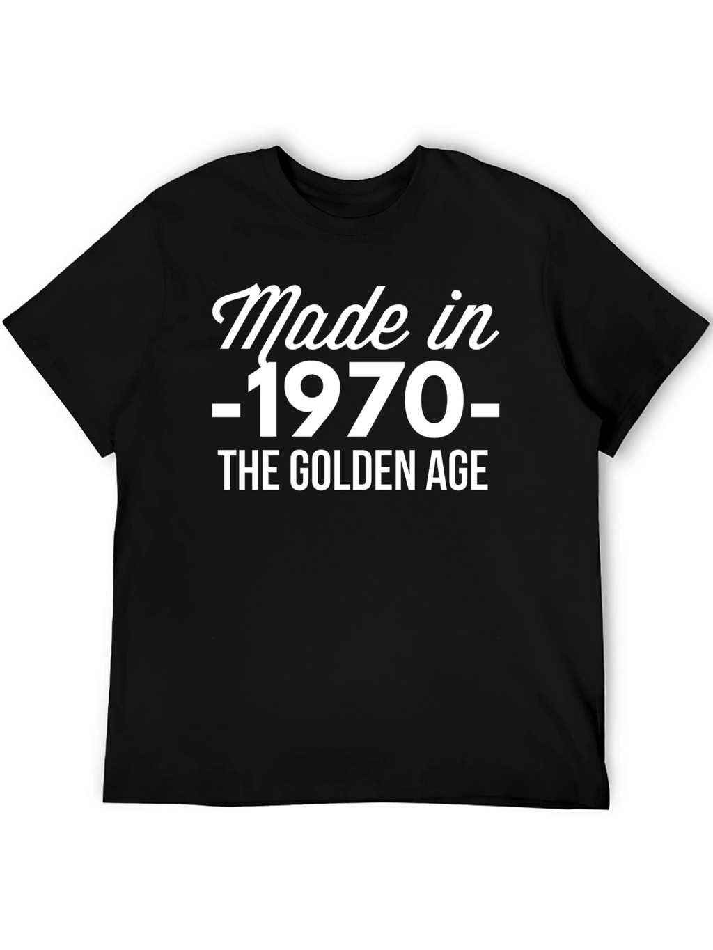 Made in 1970 T-Shirt - Golden Age Birthday Tee
