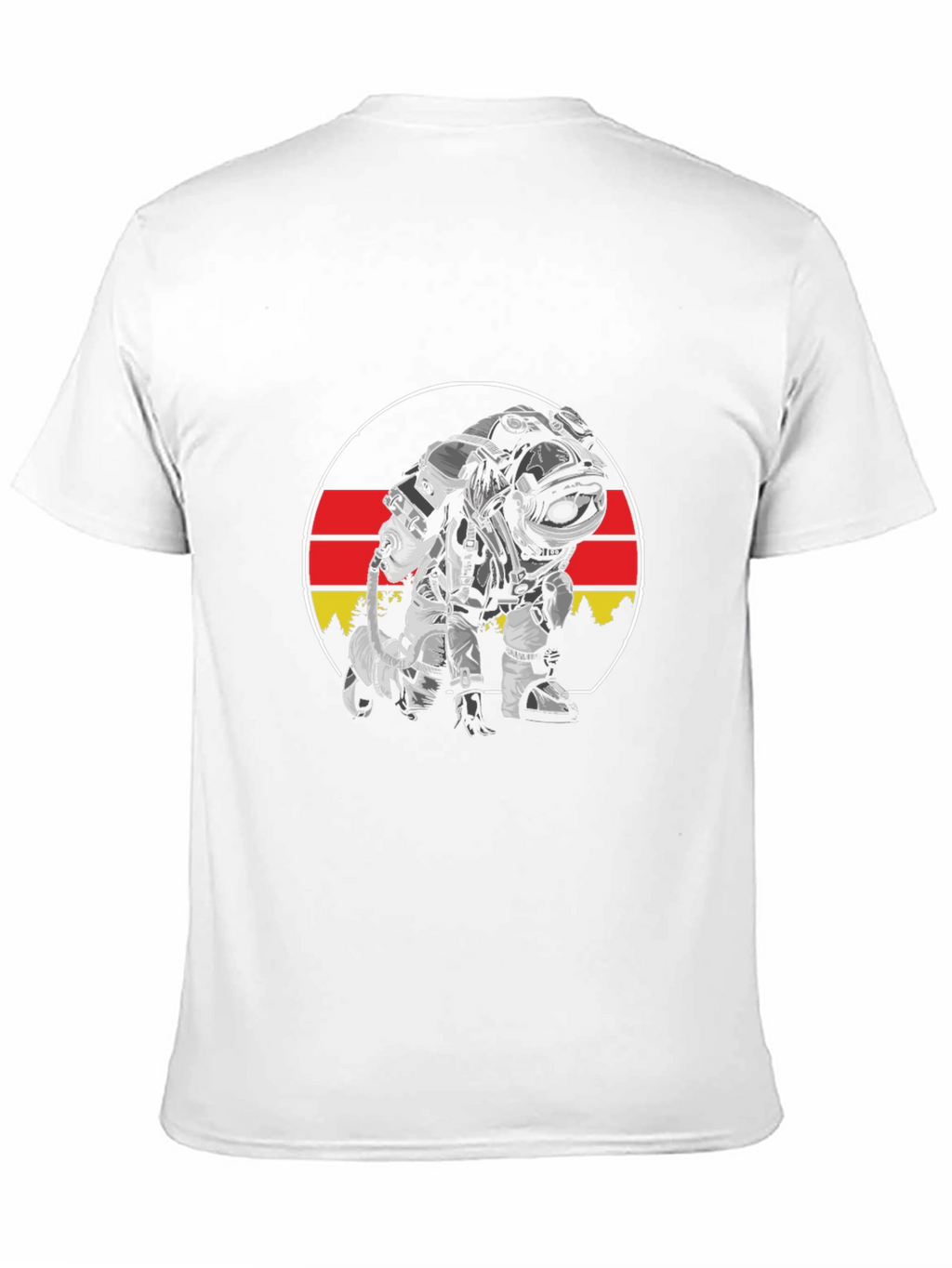 Astronaut Germany Flag T-Shirt - Space Adventure