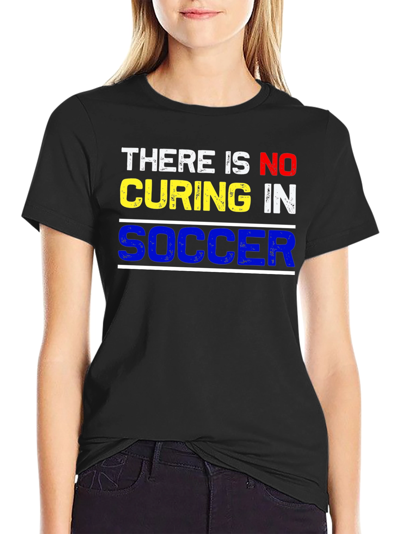 No Crying In Soccer T-Shirt - Sports Fan Tee