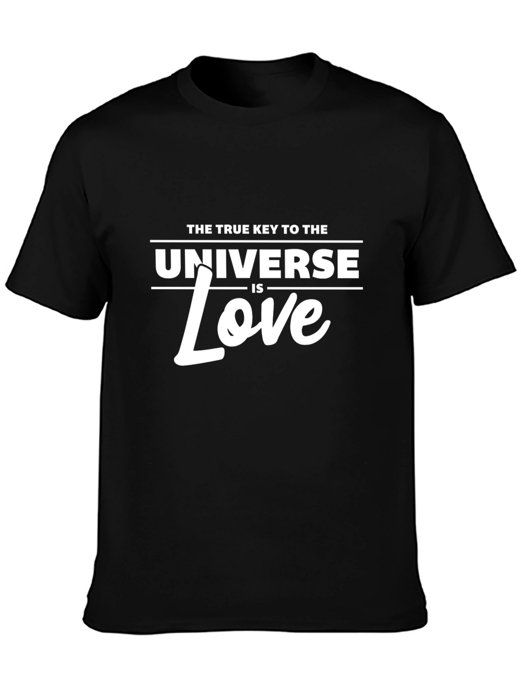 Love is the Key T-Shirt - Mens Black Tee