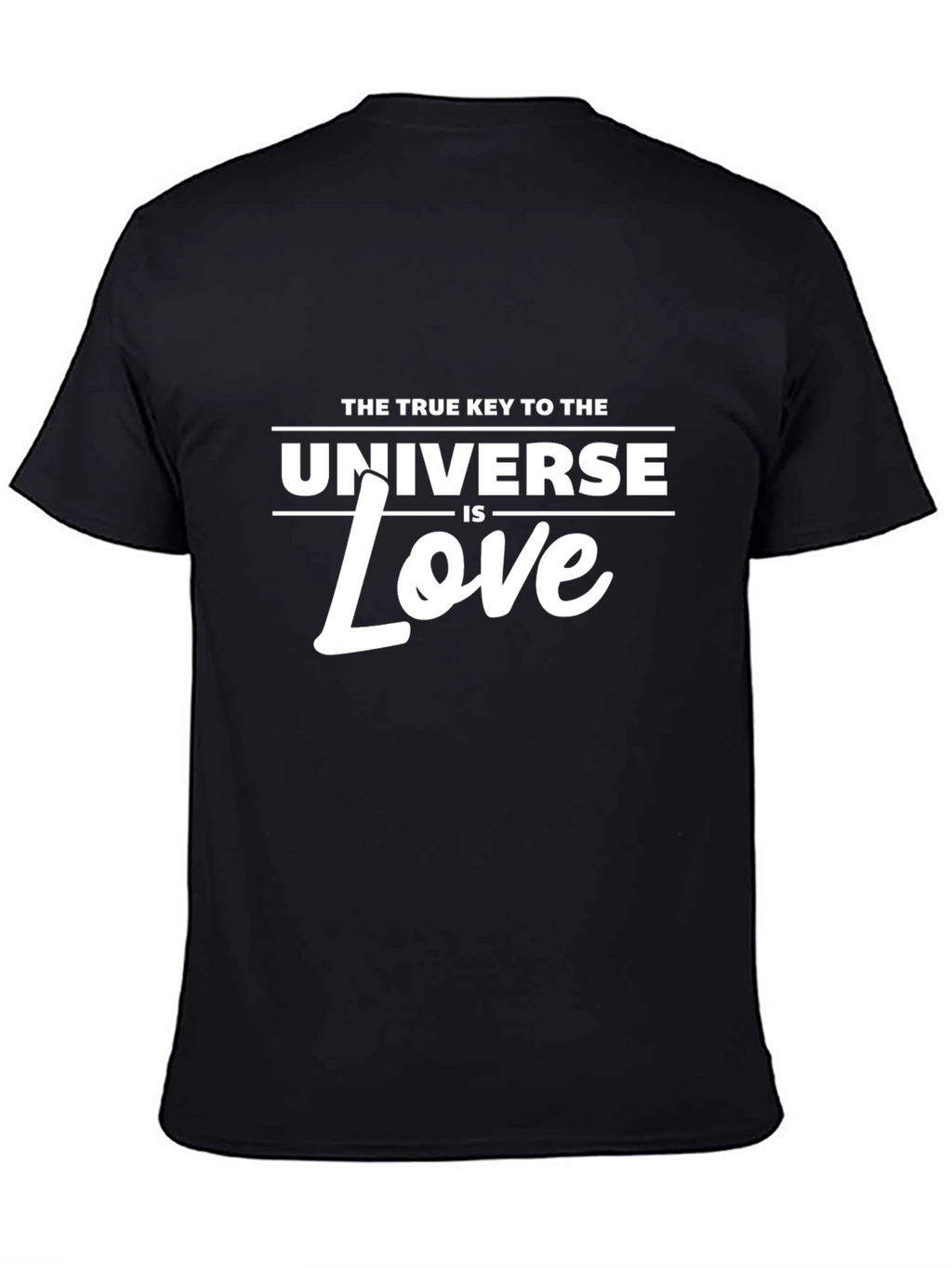 Love is the Key T-Shirt - Mens Black Tee