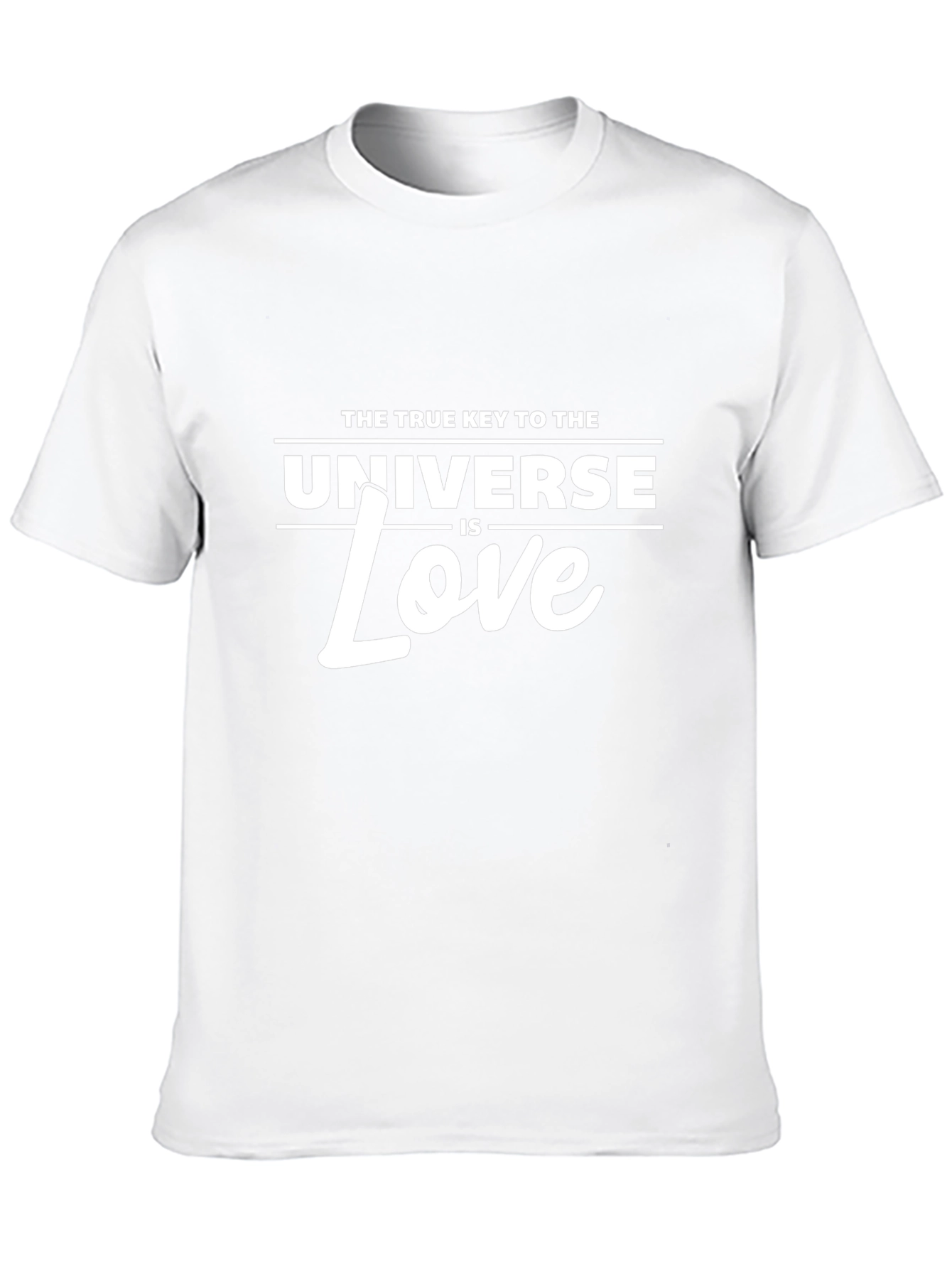 Love is the Key T-Shirt - Mens Black Tee