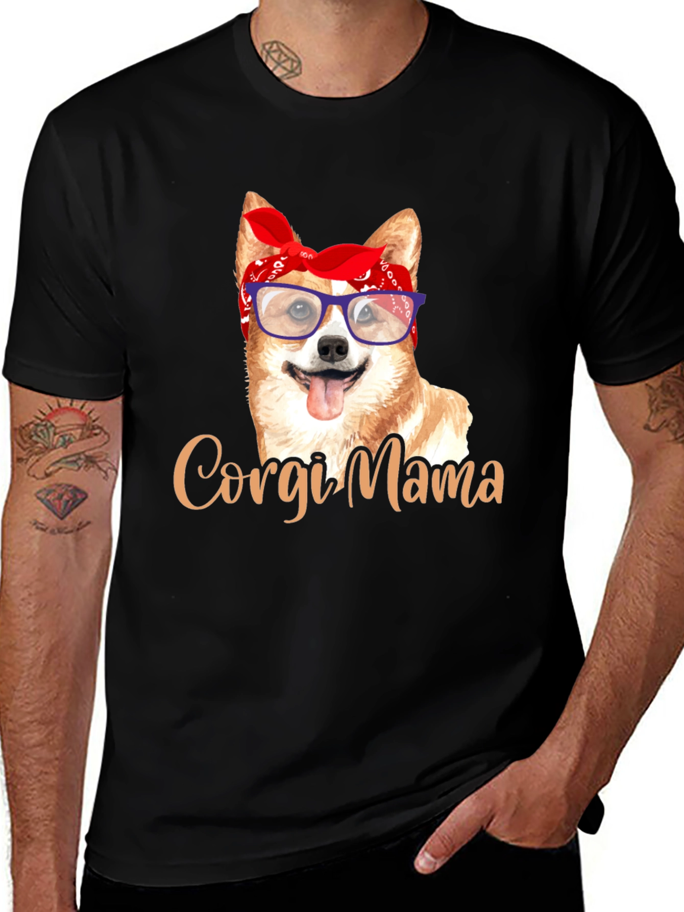 Corgi Mama T-Shirt - Dog Lover Tee