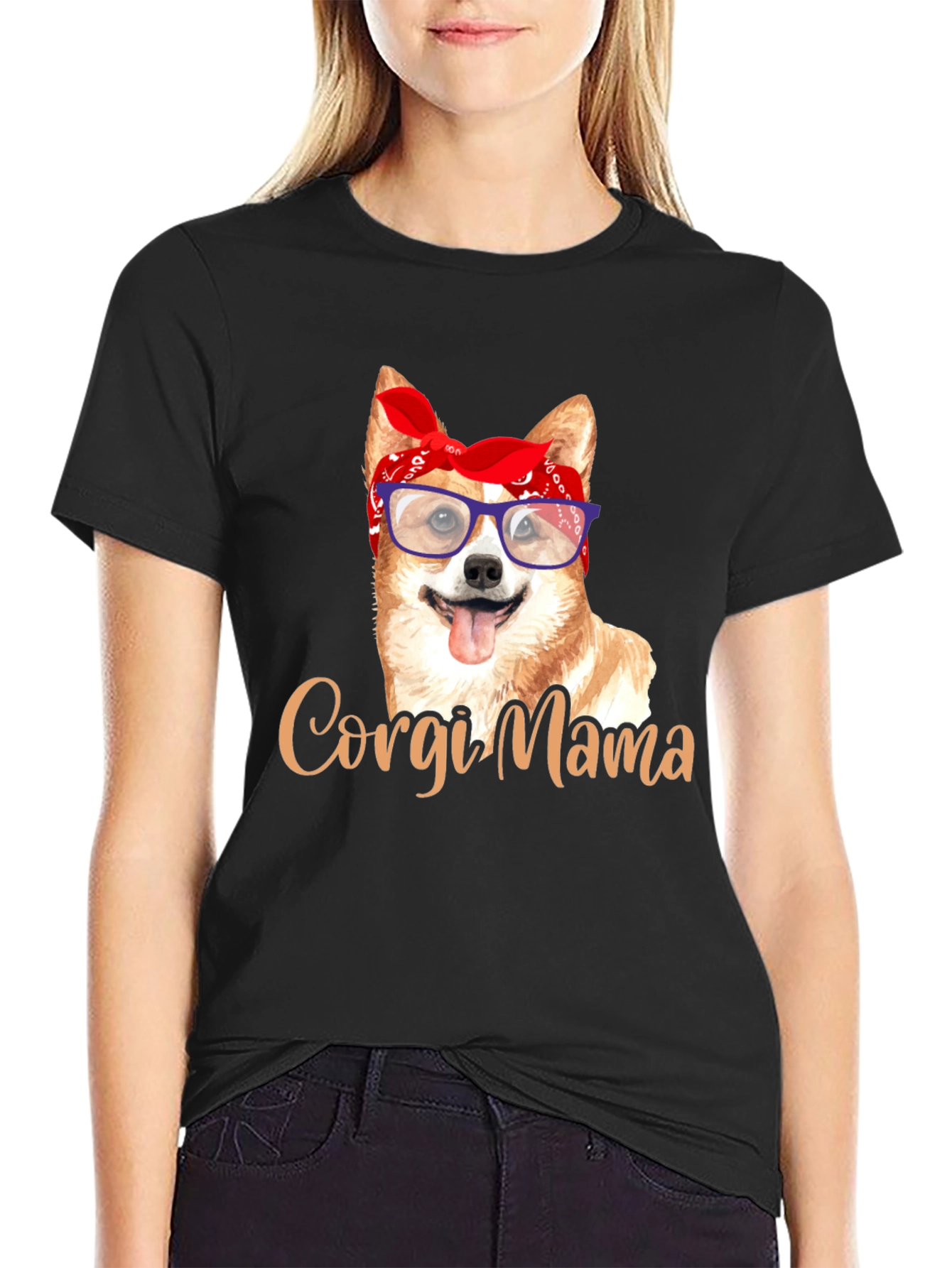 Corgi Mama T-Shirt - Dog Lover Tee