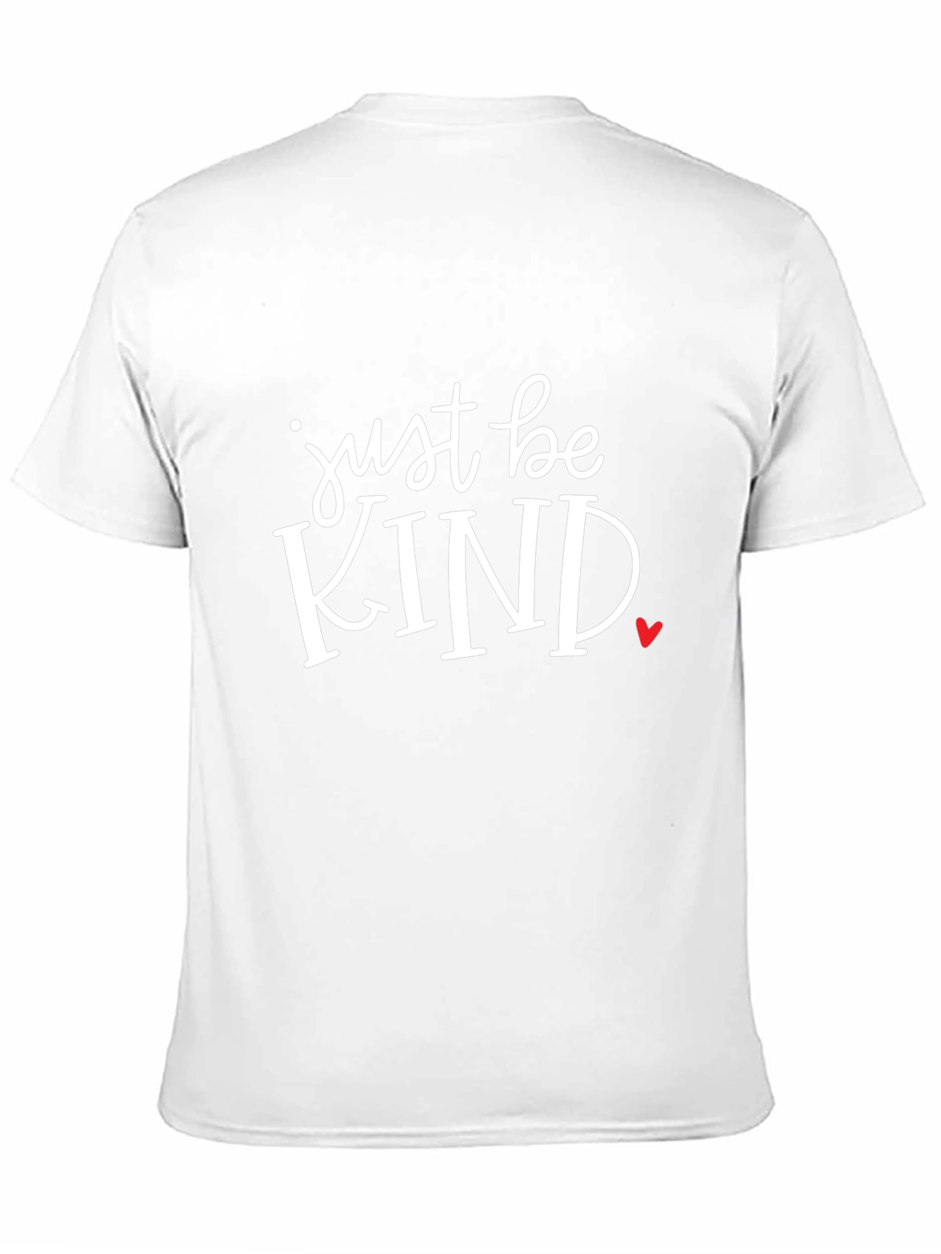 Just Be Kind Graphic Tee - Classic Black T-Shirt
