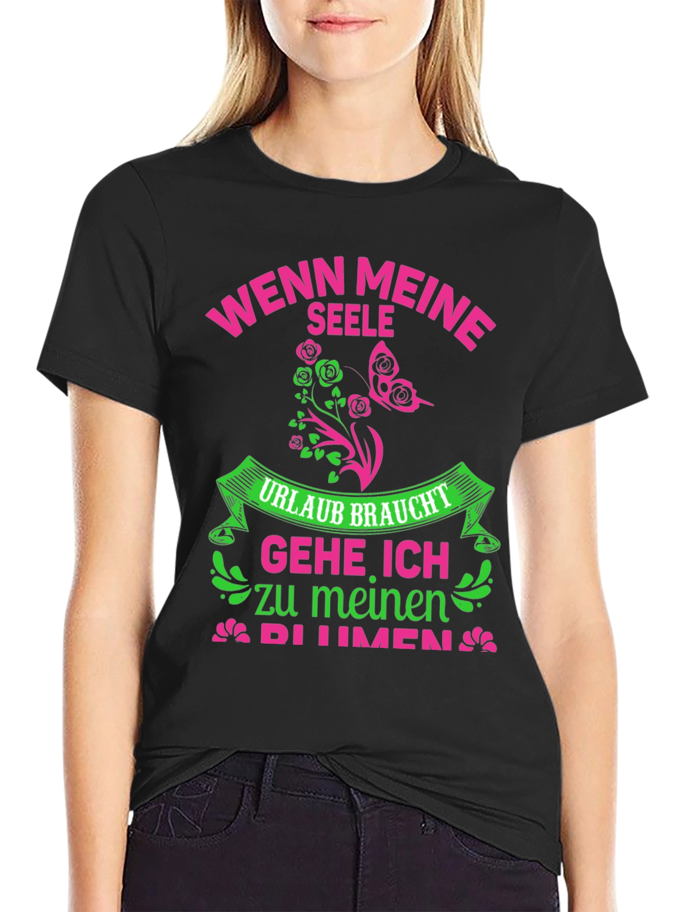 Wenn Meine Seele Urlaub Braucht Graphic Tee