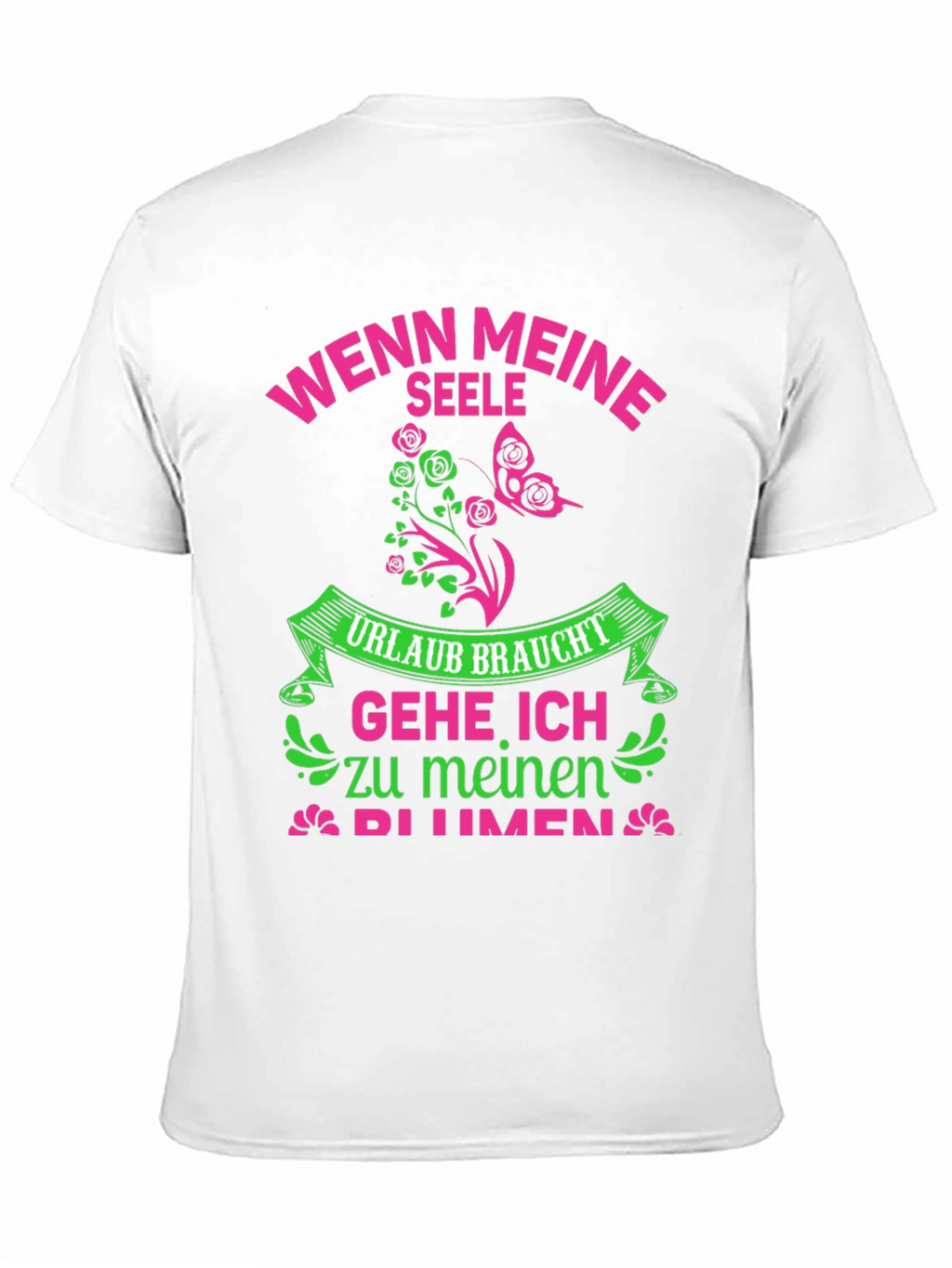 Wenn Meine Seele Urlaub Braucht Graphic Tee