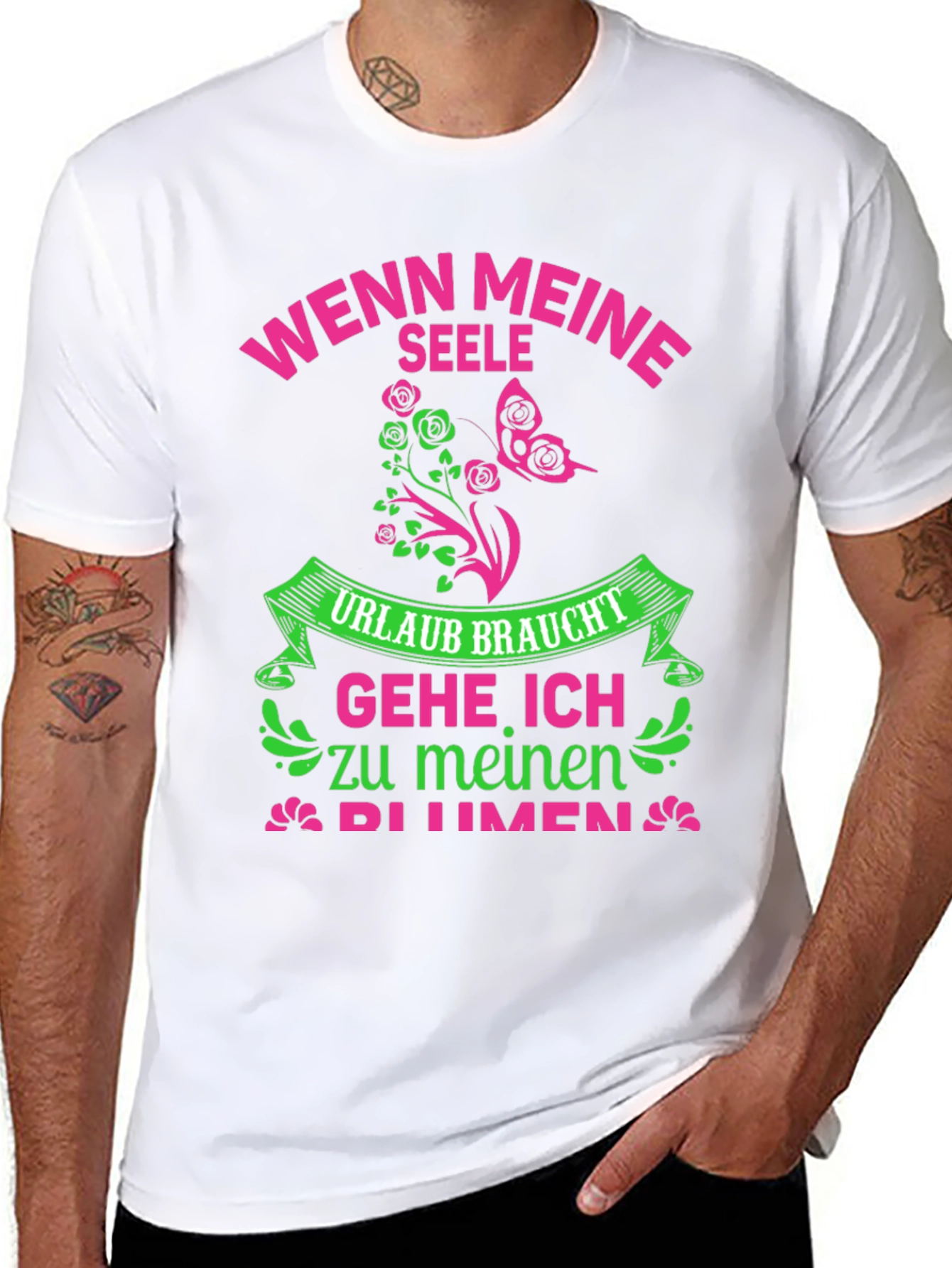 Wenn Meine Seele Urlaub Braucht Graphic Tee