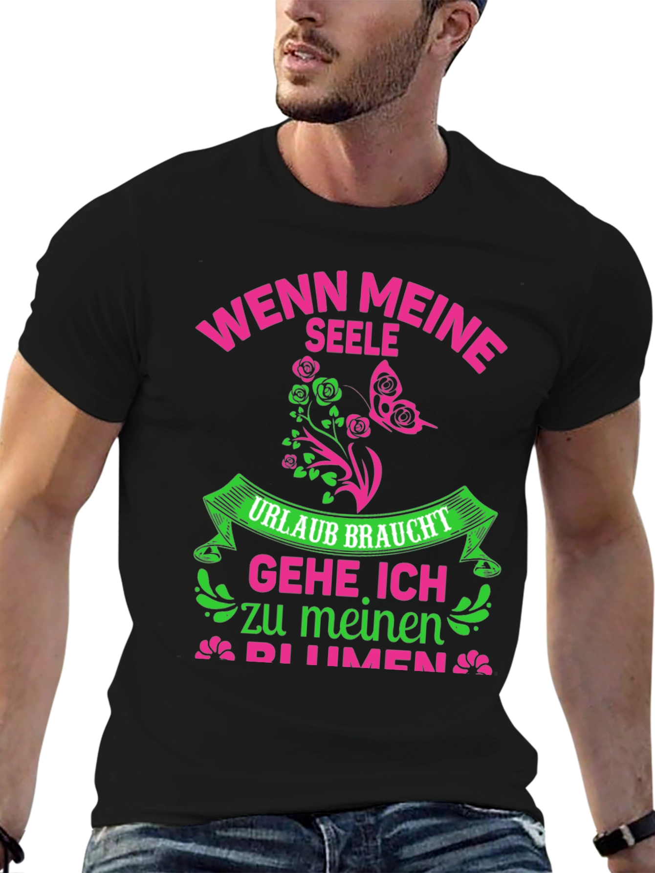 Wenn Meine Seele Urlaub Braucht Graphic Tee