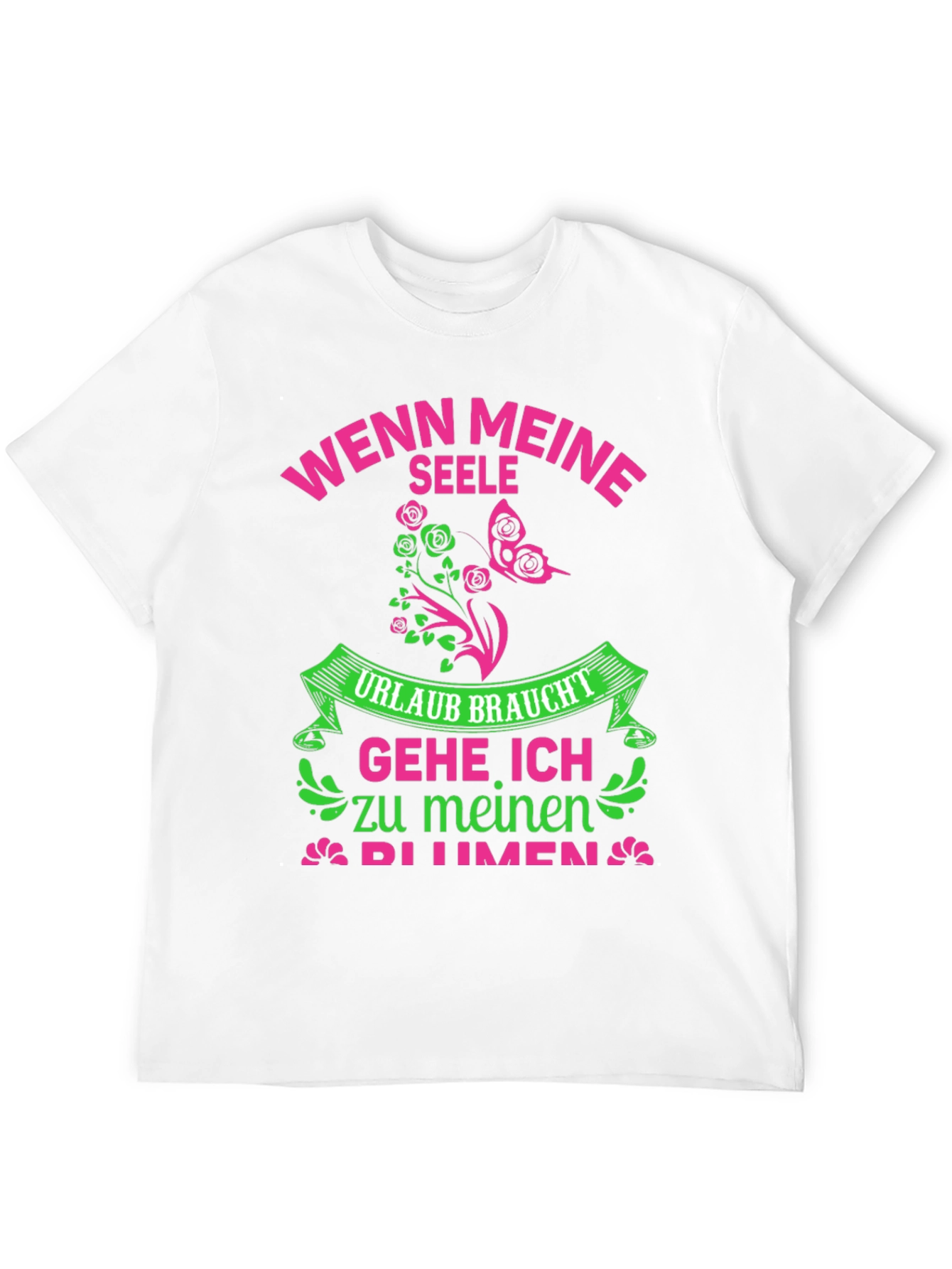Wenn Meine Seele Urlaub Braucht Graphic Tee