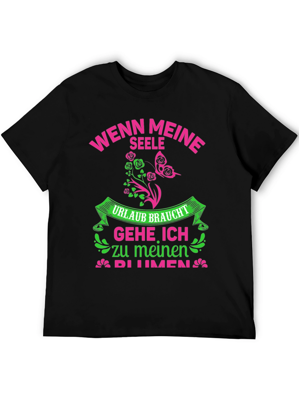 Wenn Meine Seele Urlaub Braucht Graphic Tee