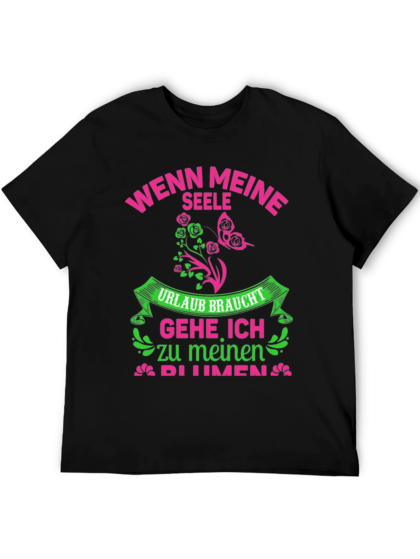 Wenn Meine Seele Urlaub Braucht Graphic Tee